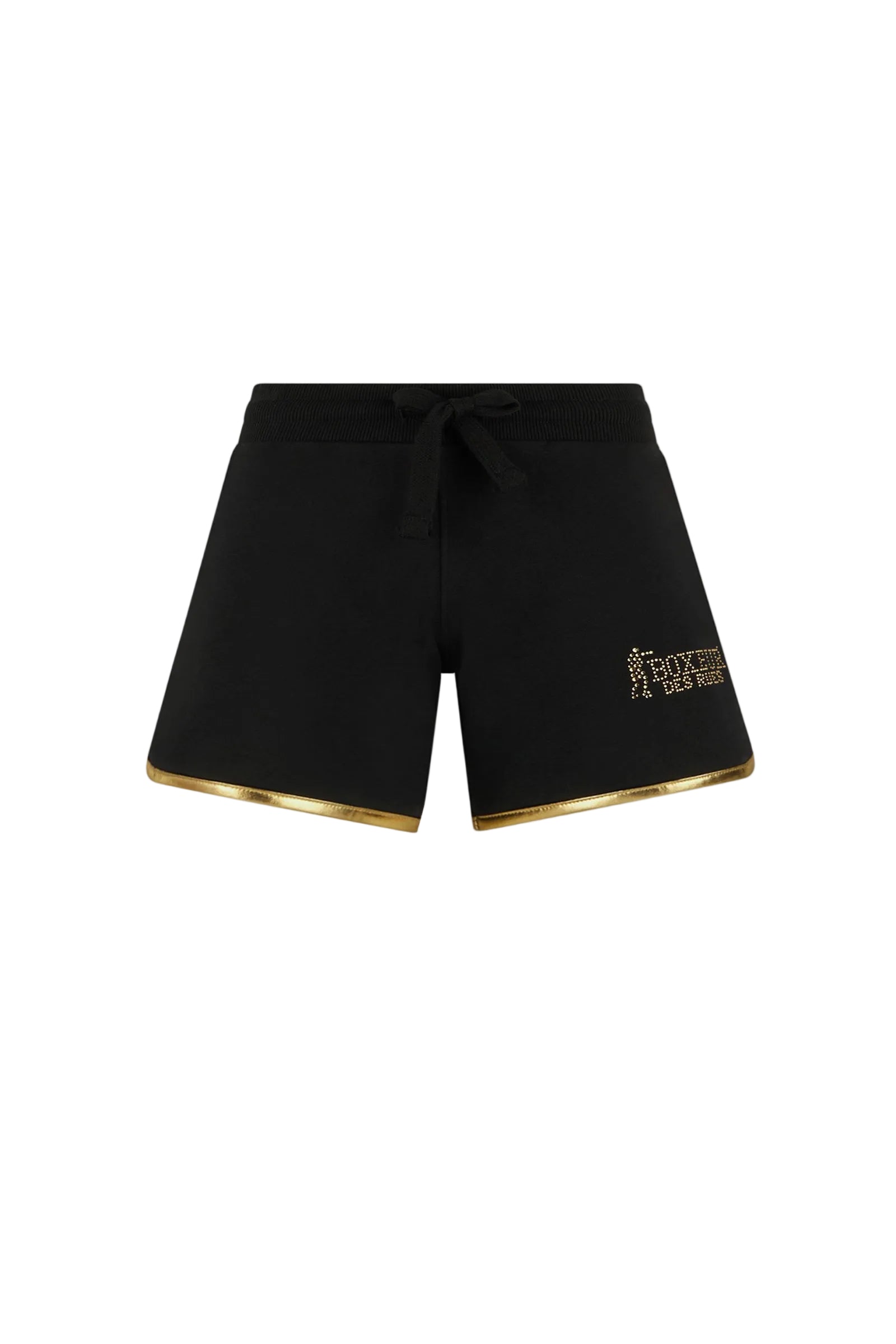 Micro Short Pants in Black-Gold Shorts Boxeur des Rues