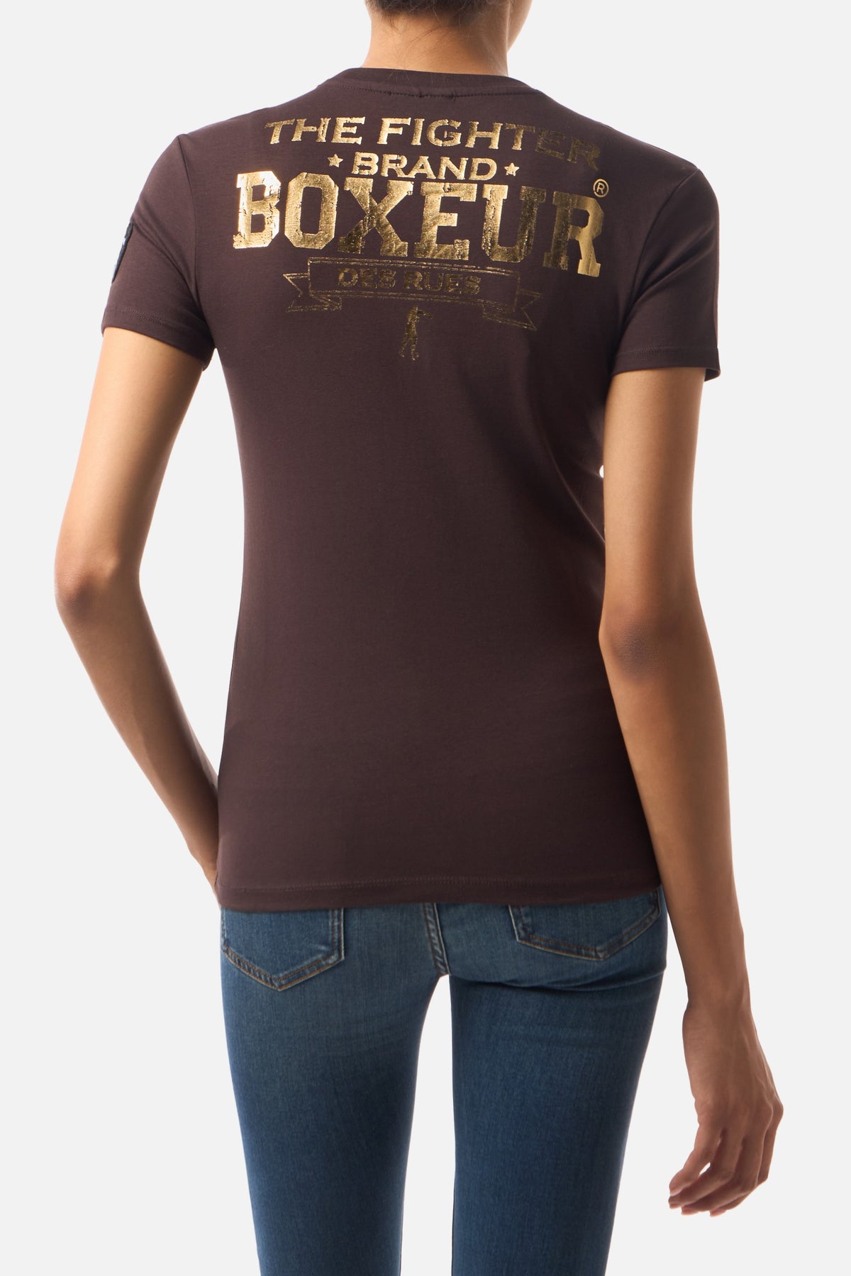 T-Shirt Iconic Logo in Chocolate Fondant T-Shirts Boxeur des Rues