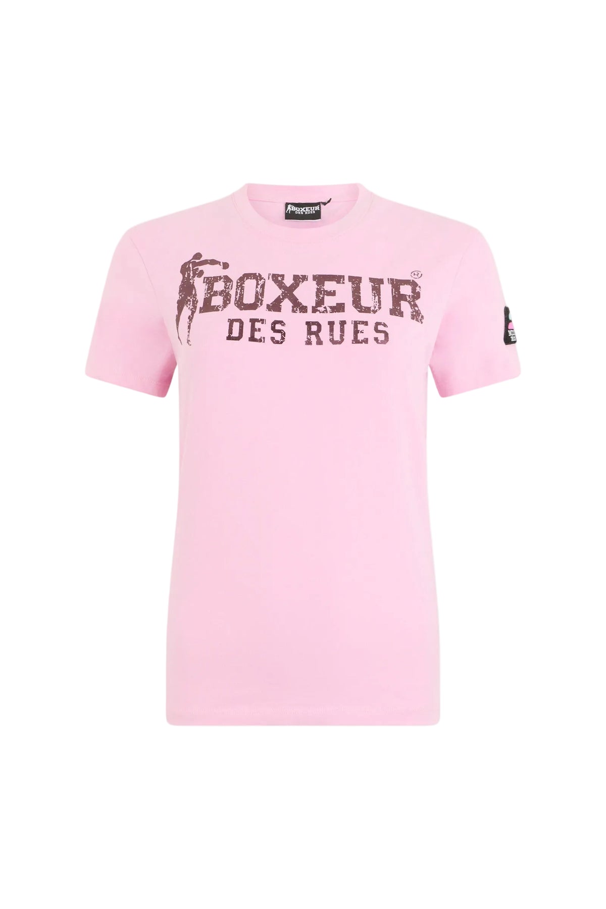 T-Shirt Iconic Logo in Rose T-Shirts Boxeur des Rues