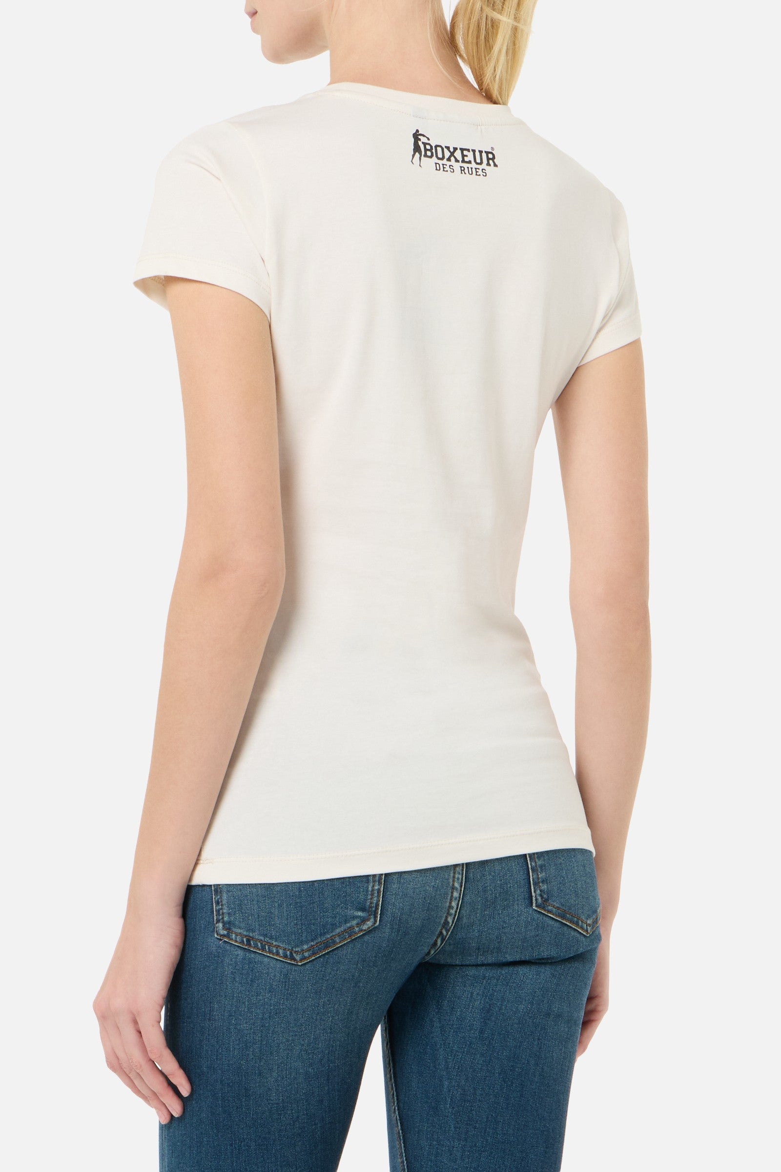 Graphic T-Shirt in Butter T-Shirts Boxeur des Rues