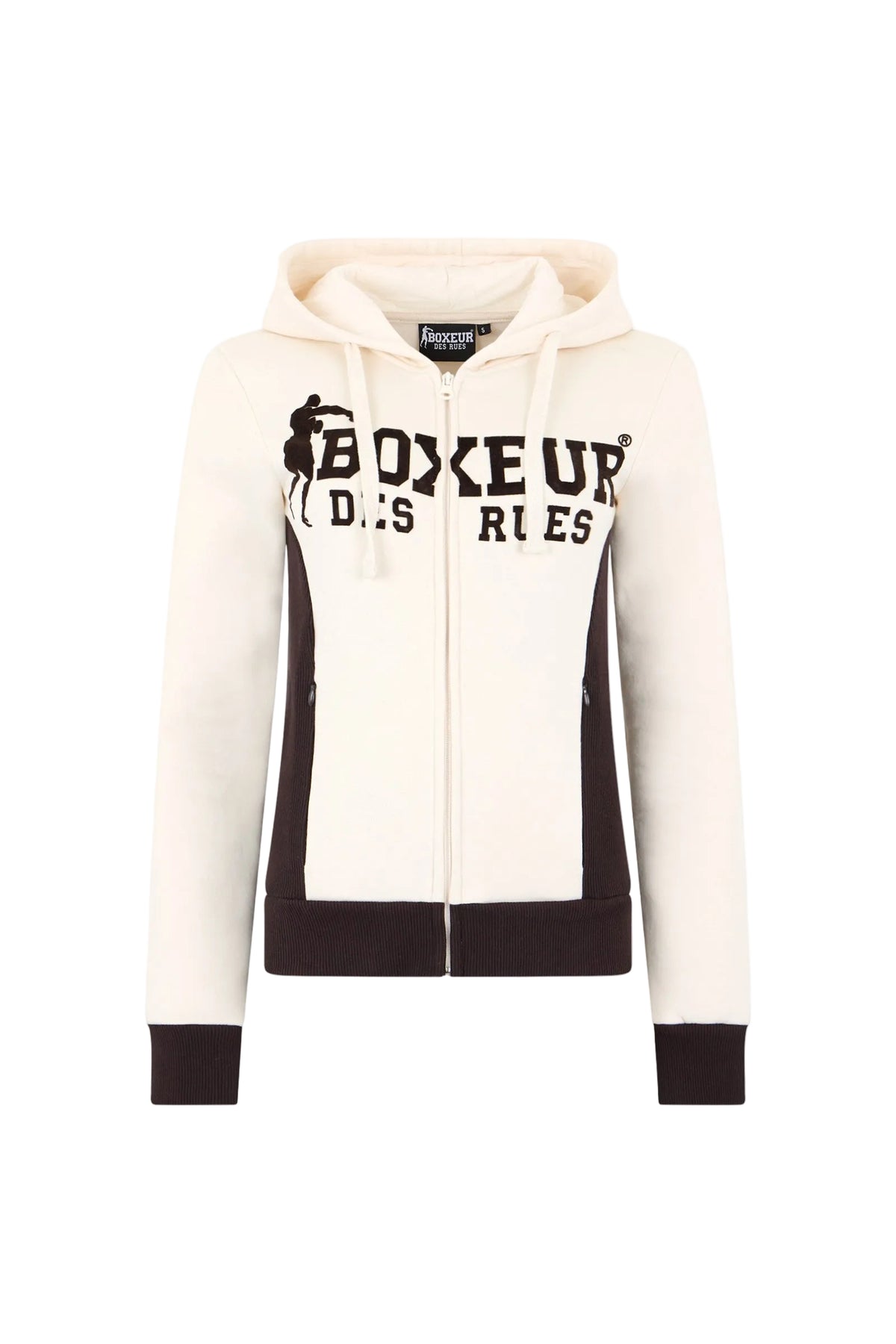 Sweatjacke Basic Logo in Warm Blank Sweatjacken Boxeur des Rues