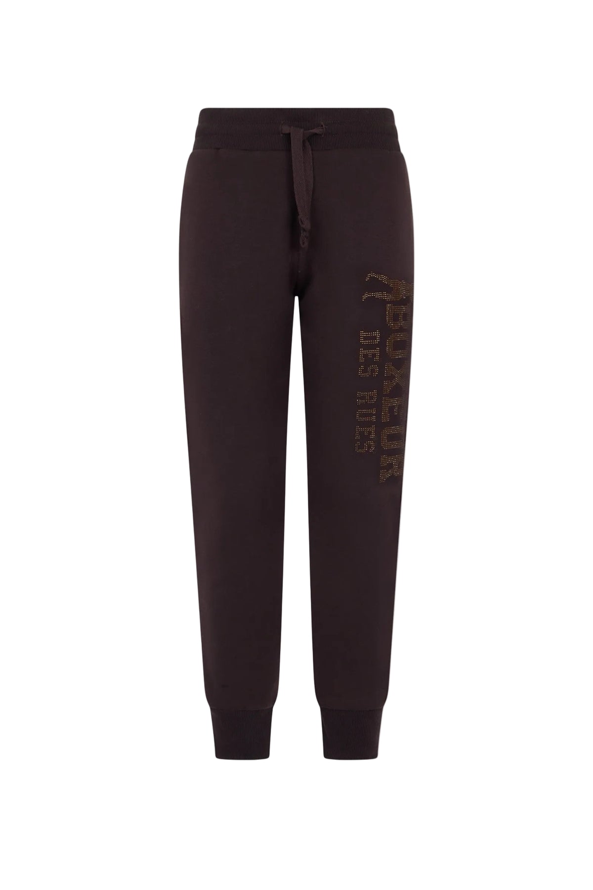 Jogginghose Rhinestone Regular in Chocolate Fondant Hosen Boxeur des Rues
