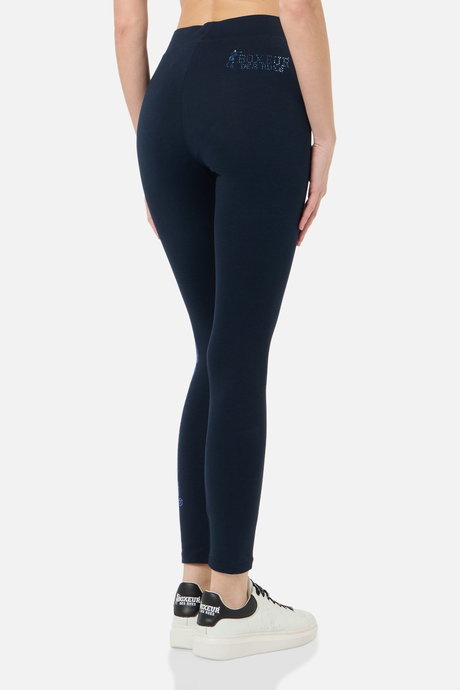 Cotton Leggings in Midnight Hosen Boxeur des Rues
