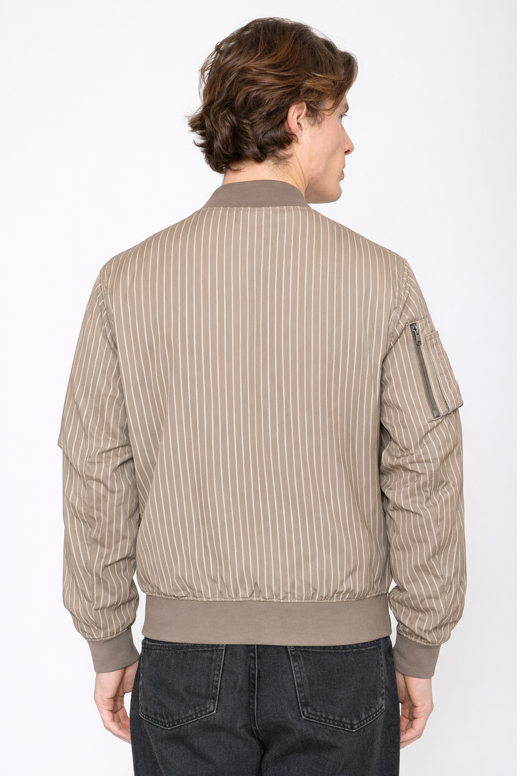 Canlow-M Bomberjacke in Beige Jacken Bombers Original