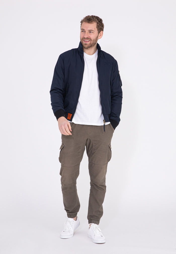 Cornell M Bomberjacke in Navy Jacken Bombers Original