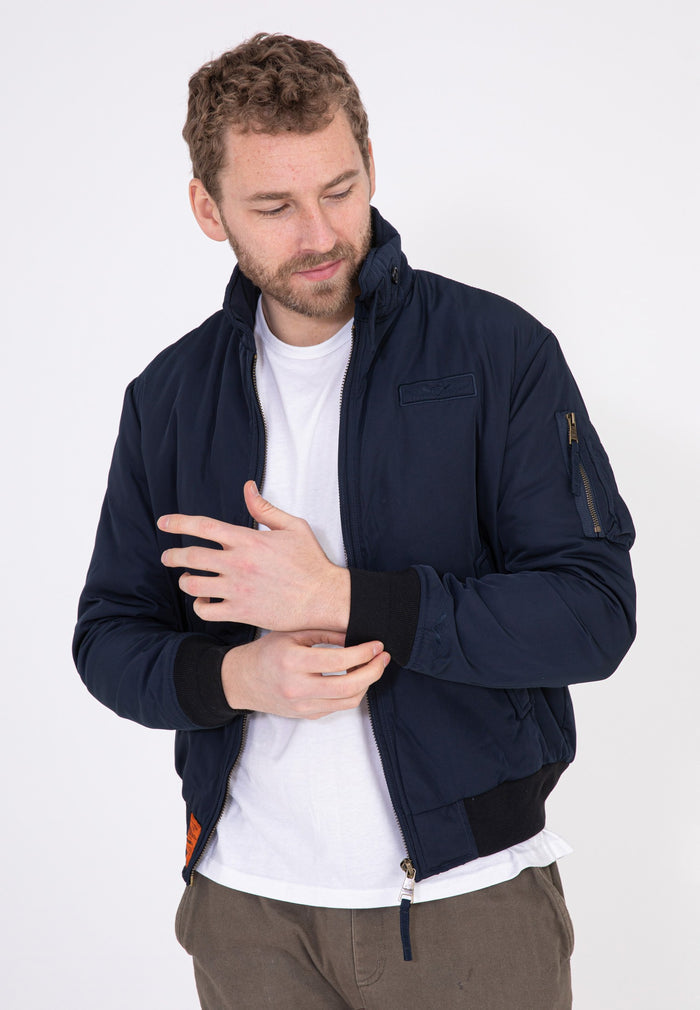 Cornell M Bomberjacke in Navy Jacken Bombers Original