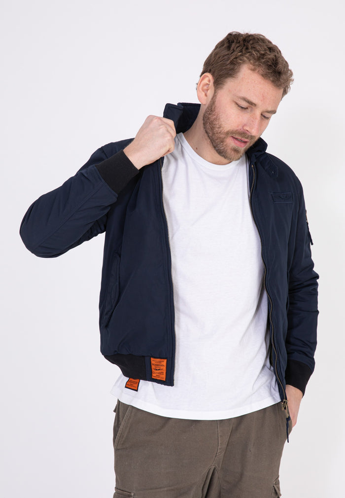 Cornell M Bomberjacke in Navy Jacken Bombers Original