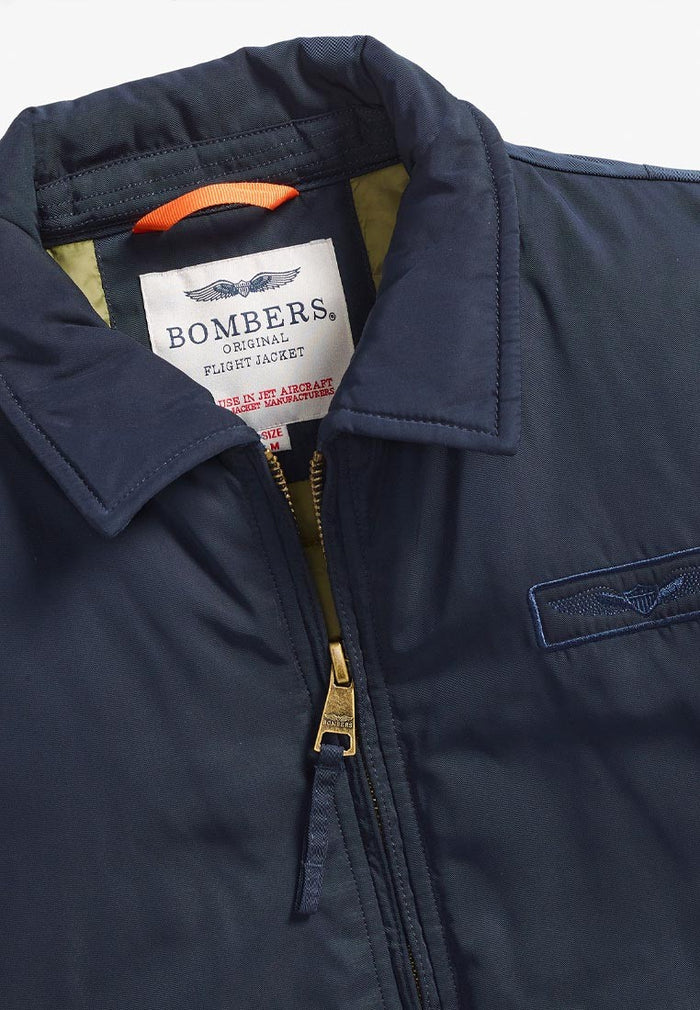 Cornell M Bomberjacke in Navy Jacken Bombers Original