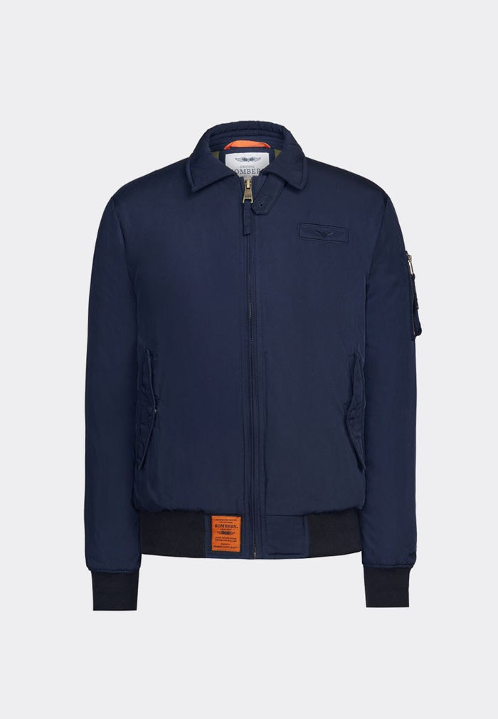 Cornell M Bomberjacke in Navy Jacken Bombers Original