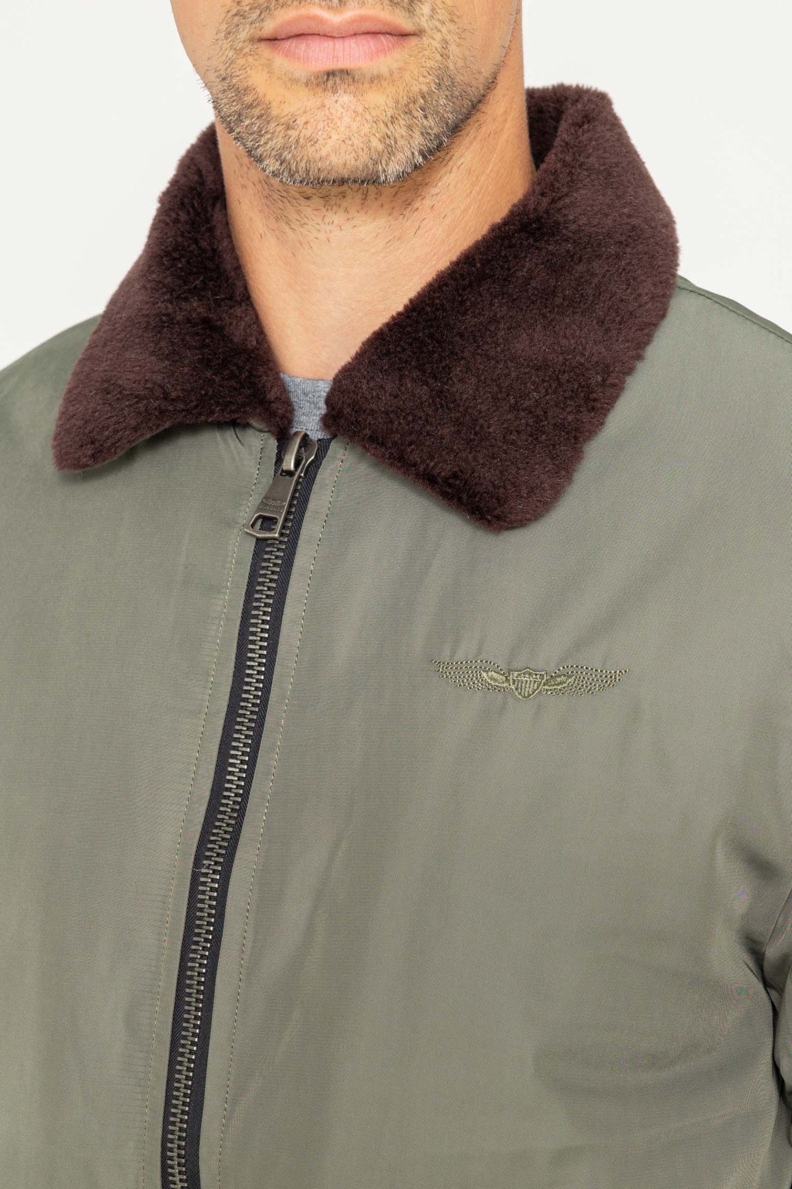 Curtiss M Bomberjacke in Kaki Jacken Bombers Original