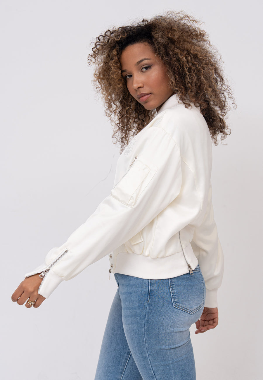 Daily Rose W Bomberjacke in Cream Jacken Bombers Original