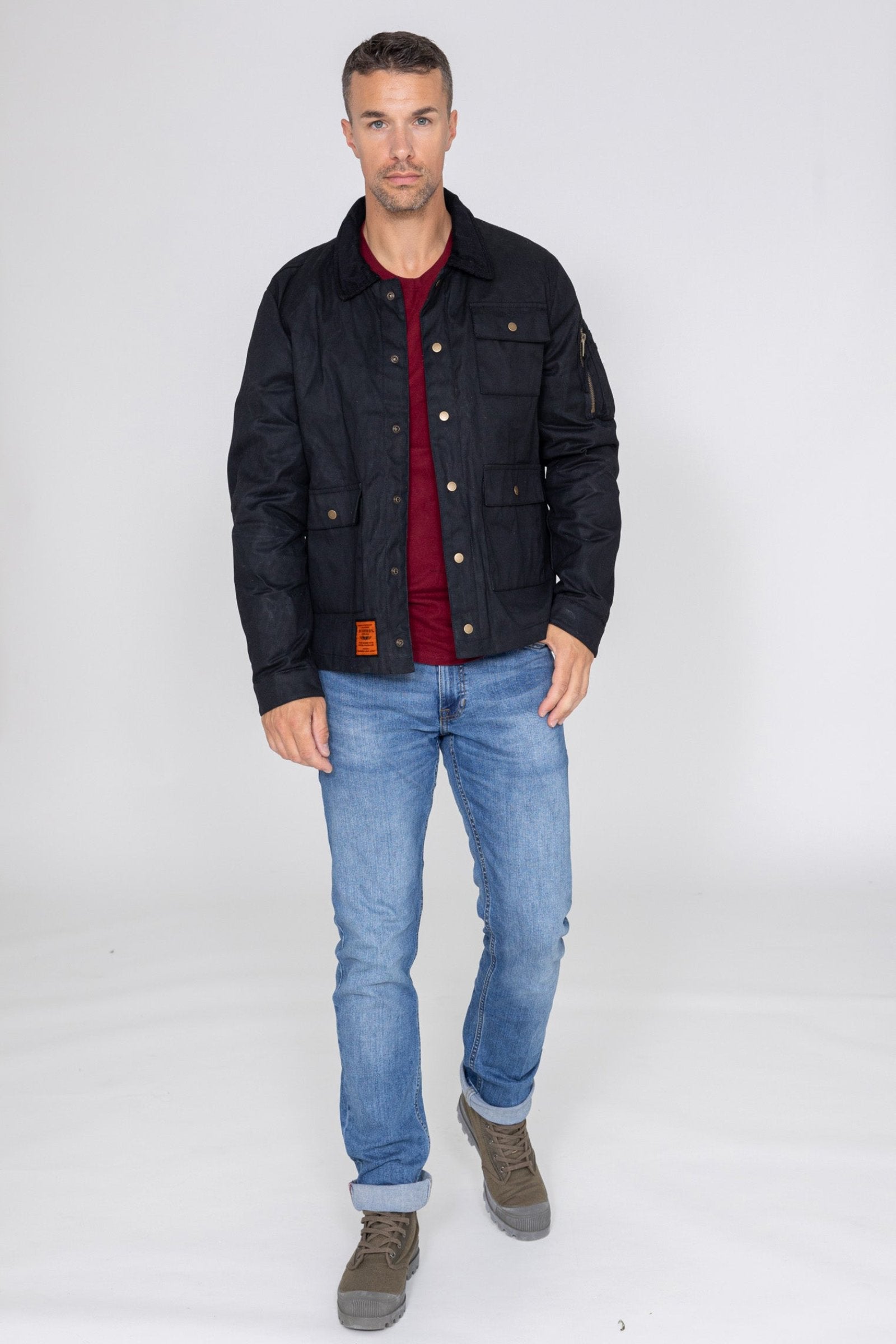 Dakota M Feldjacke in Black Jacken Bombers Original