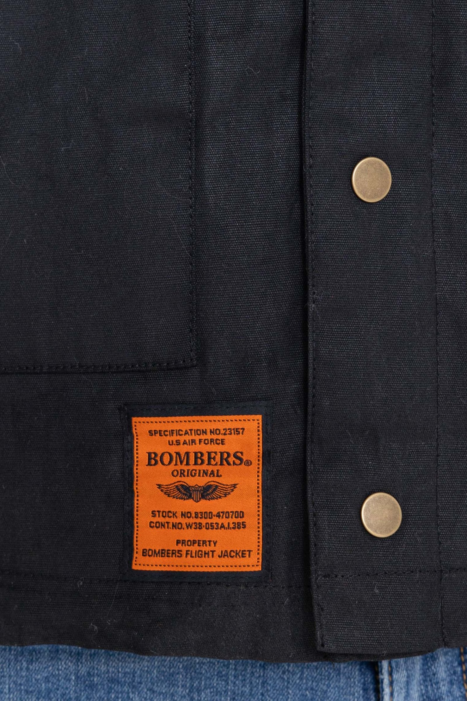 Dakota M Feldjacke in Black Jacken Bombers Original