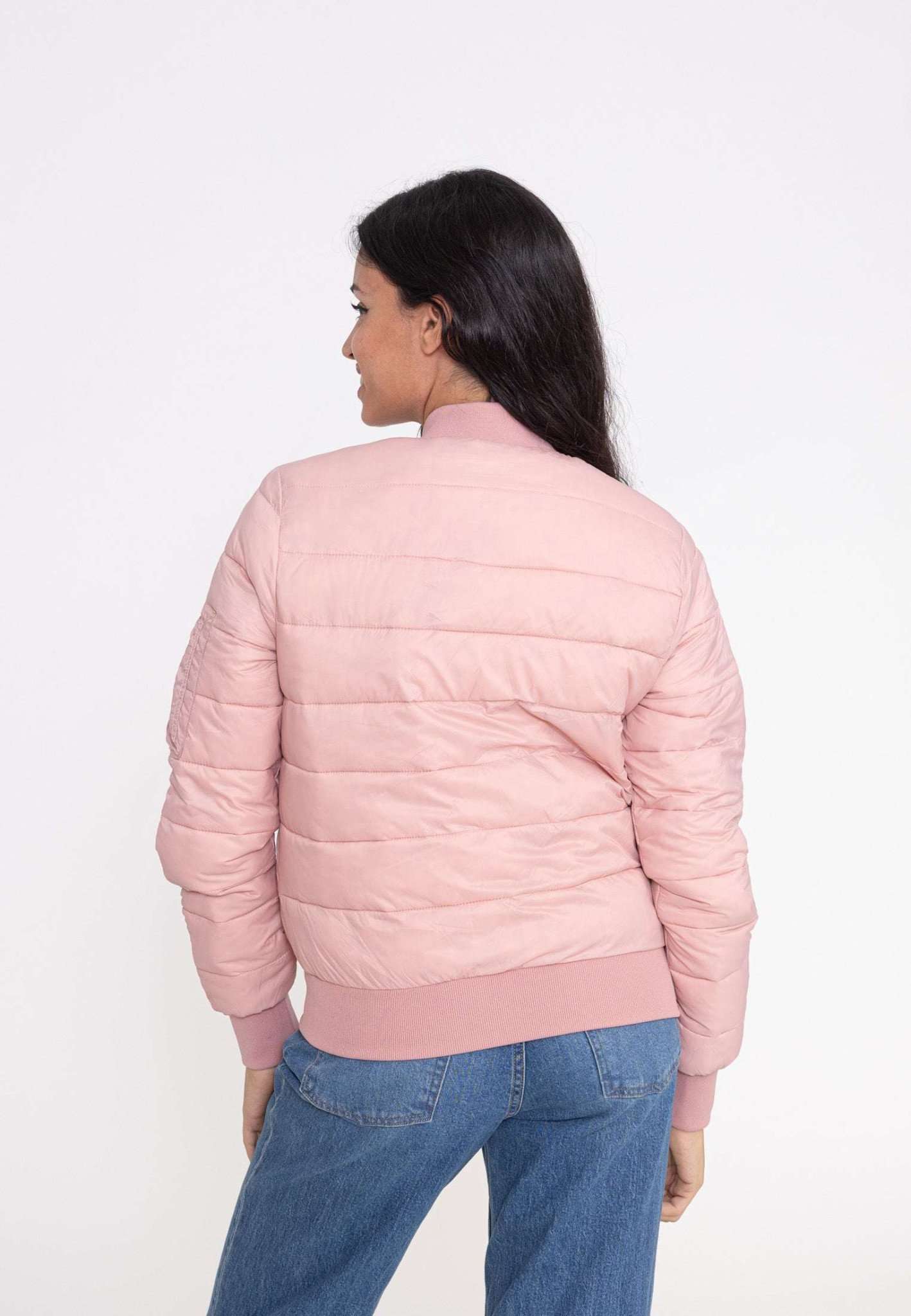 Dallas W Daunenjacke in Pink Jacken Bombers Original   