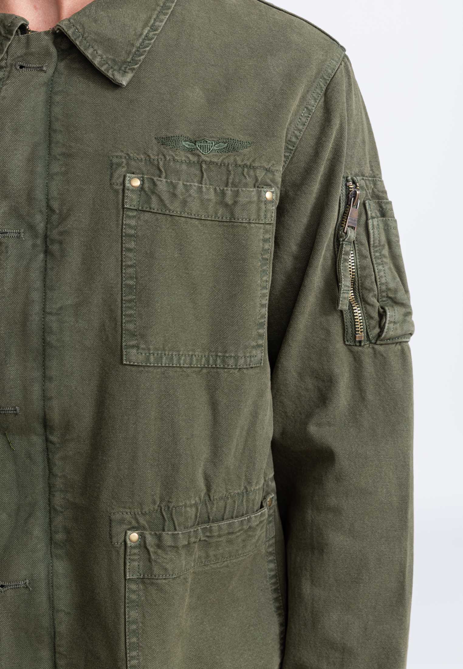 Davis M Jacke in Kaki Jacken Bombers Original