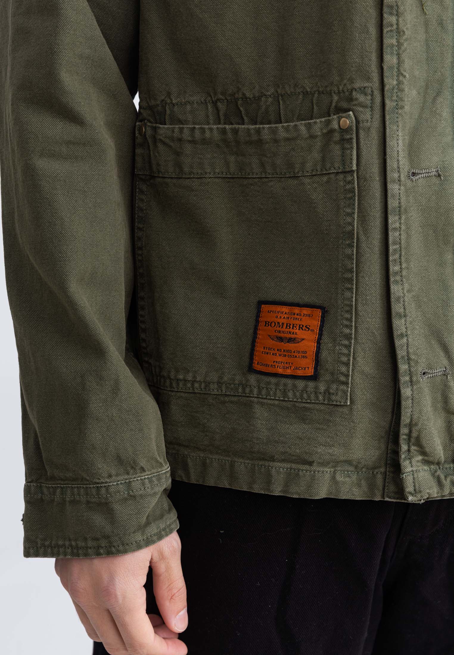 Davis M Jacke in Kaki Jacken Bombers Original