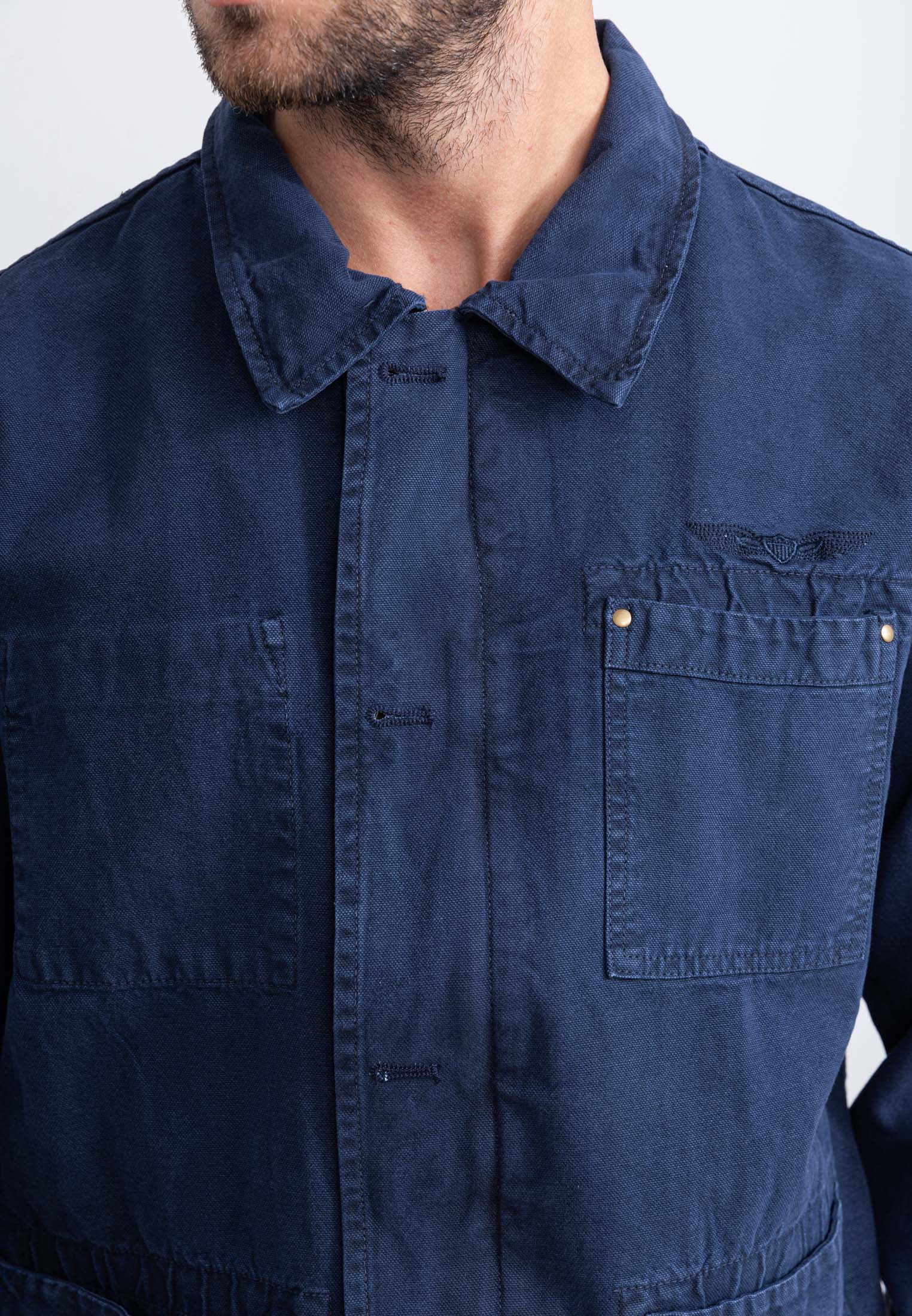 Davis M Jacke in Navy Jacken Bombers Original