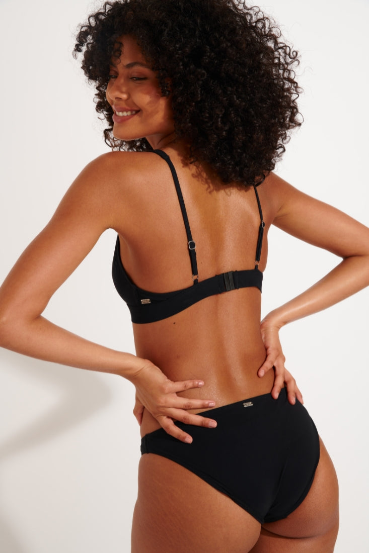 DUCA-BLACK Bikinihose in Noir Bikini Banana Moon