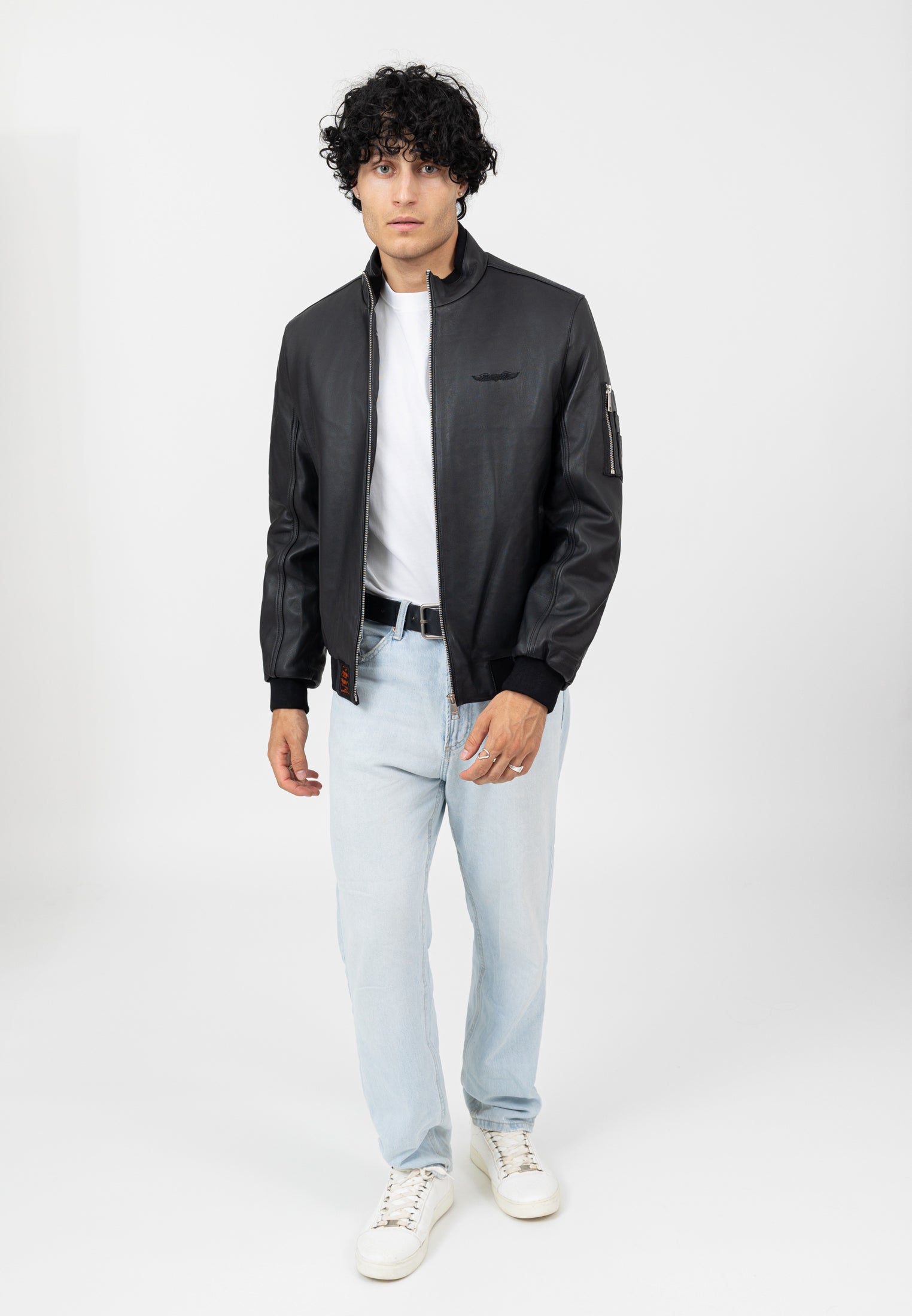 Denver-M in Black Jacken Bombers Original