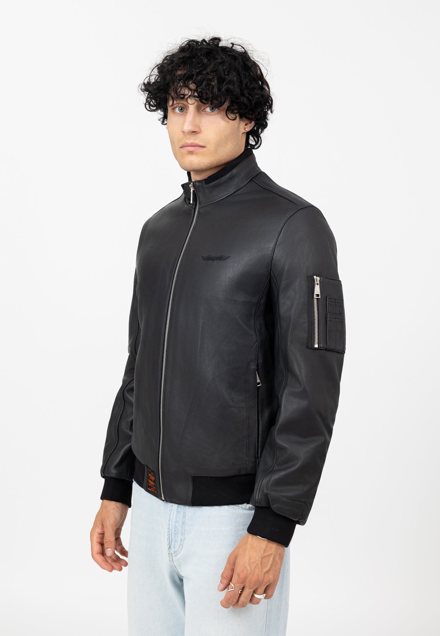 Denver-M in Black Jacken Bombers Original
