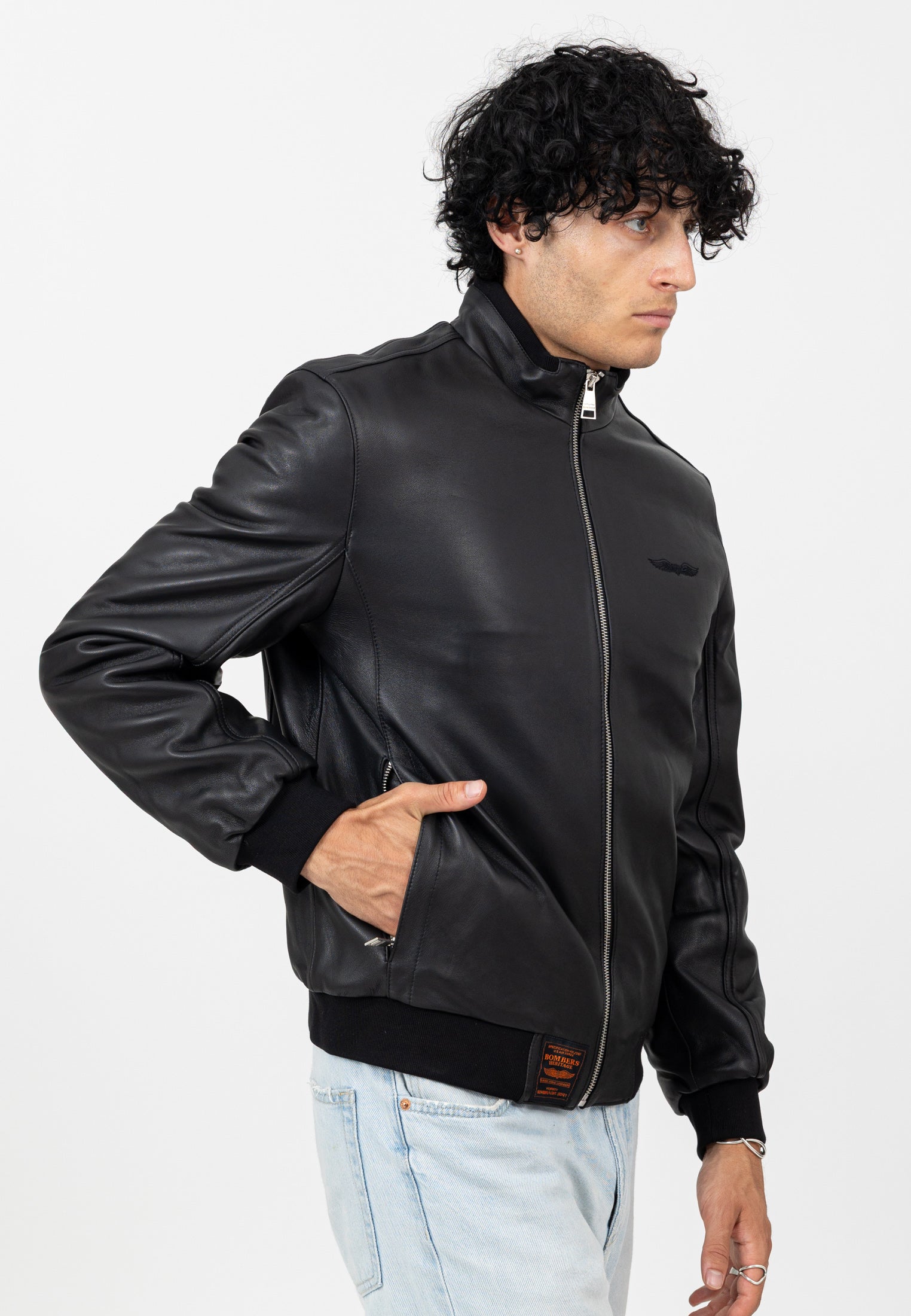 Denver-M in Black Jacken Bombers Original