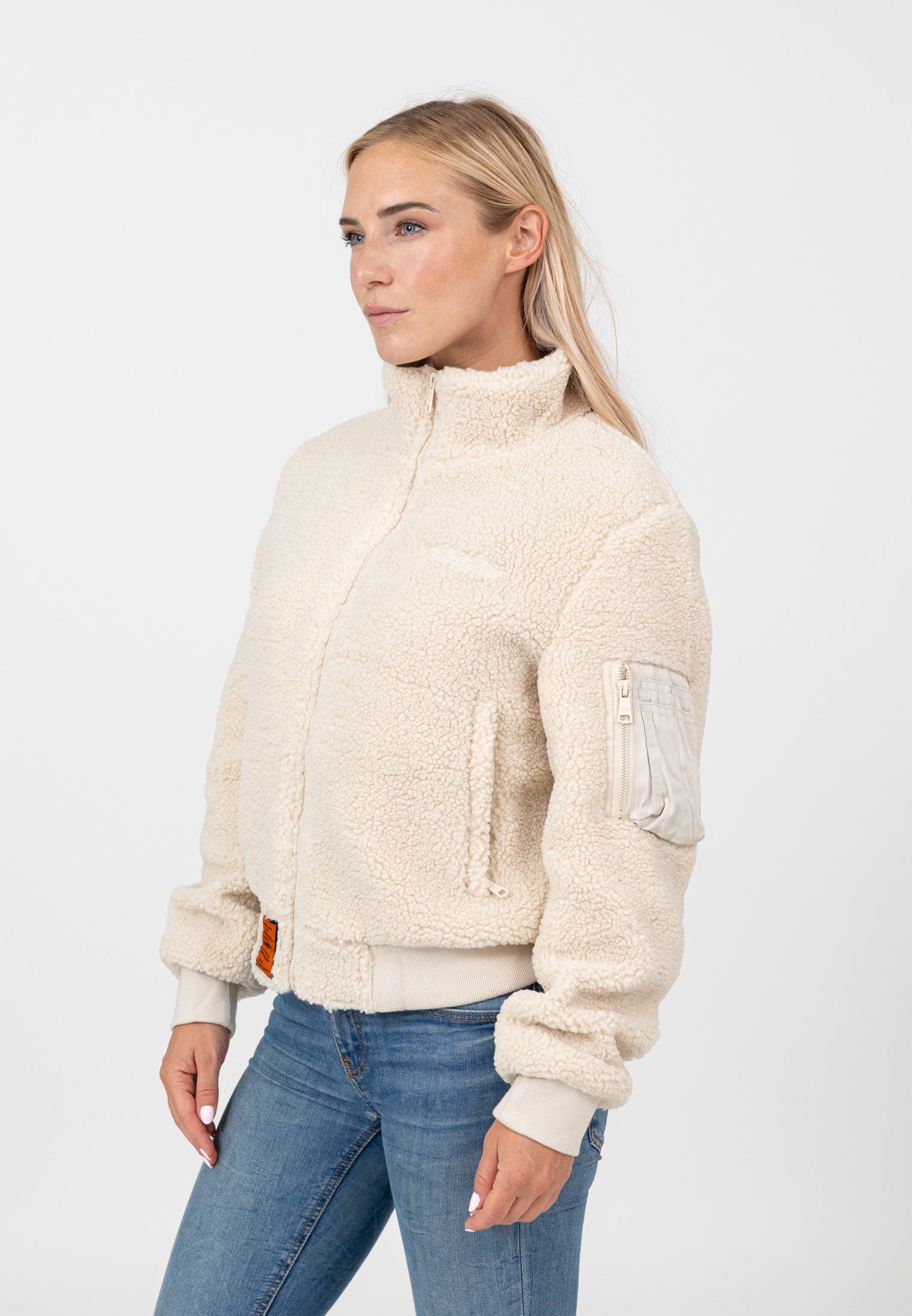 Edmonton-W in Cream Jacken Bombers Original