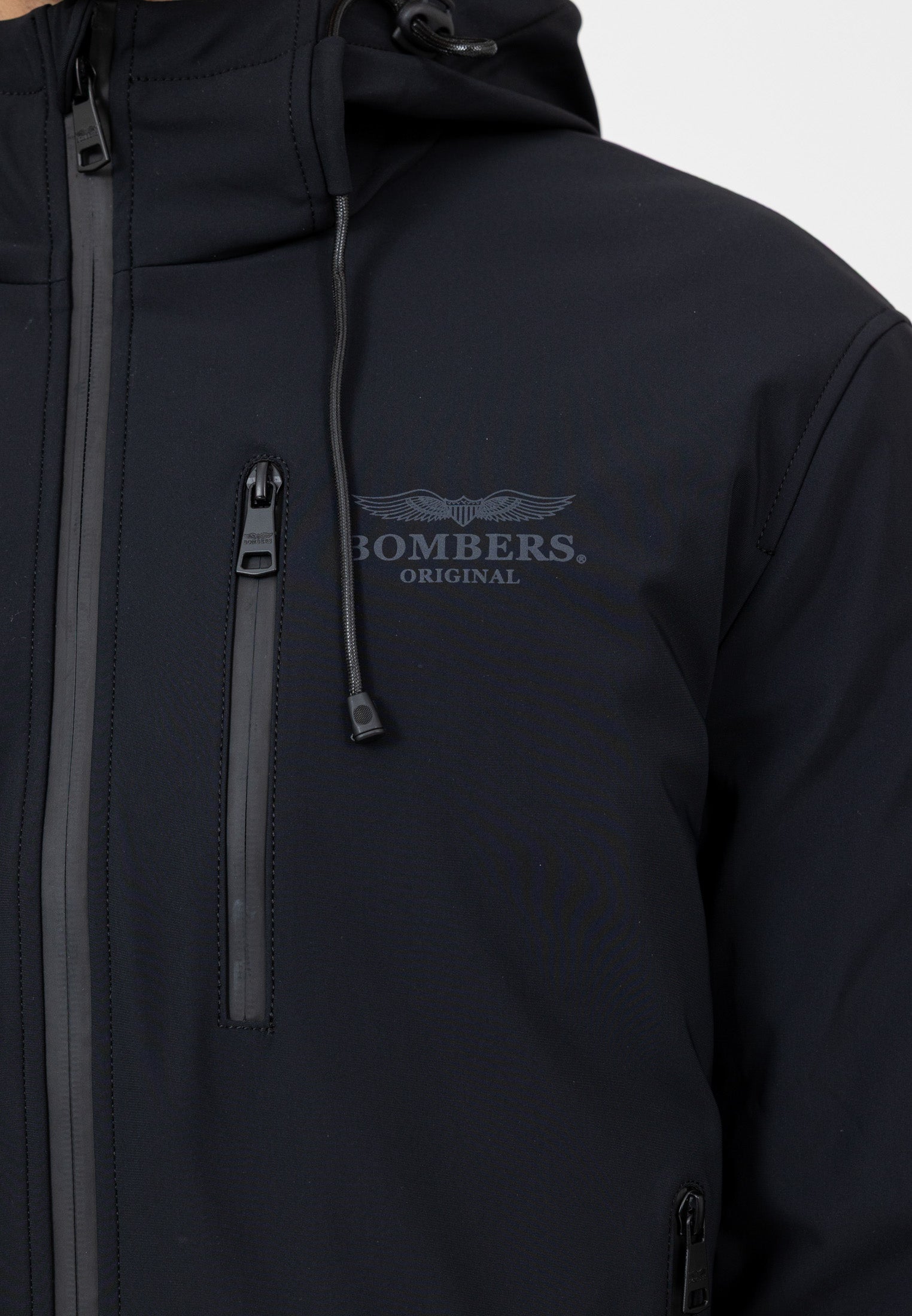 Edwards-M in Black Jacken Bombers Original