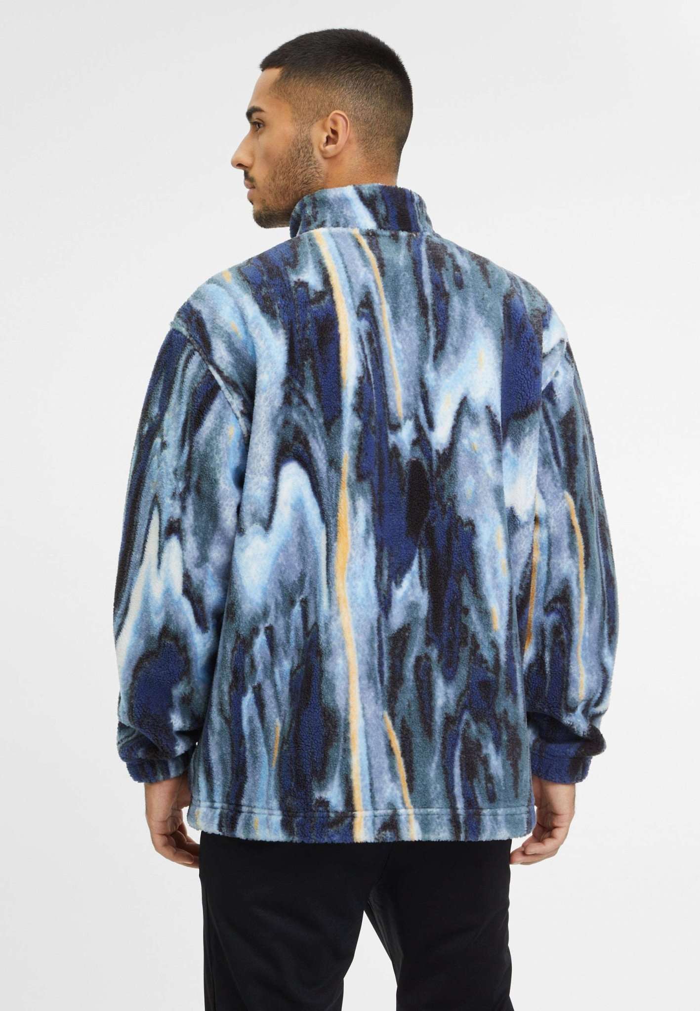 Couzeix AOP in Blue Melting AOP Jacken Fila
