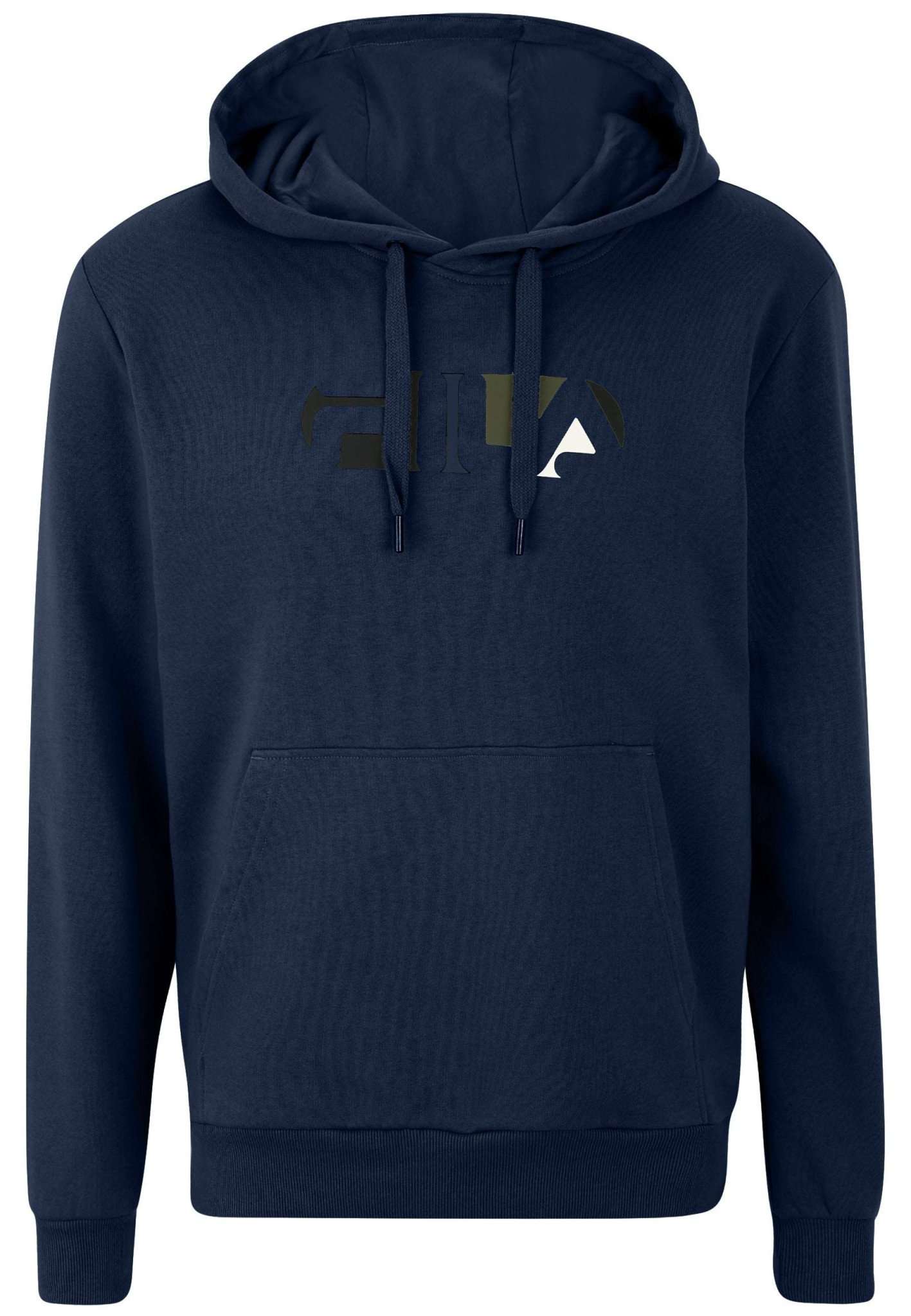 Buswiller in Black Iris Kapuzenpullover Fila