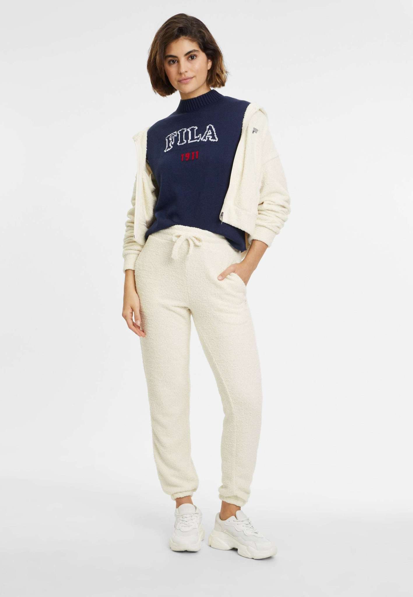 Creret in Vaporous Gray Sweatpants Fila
