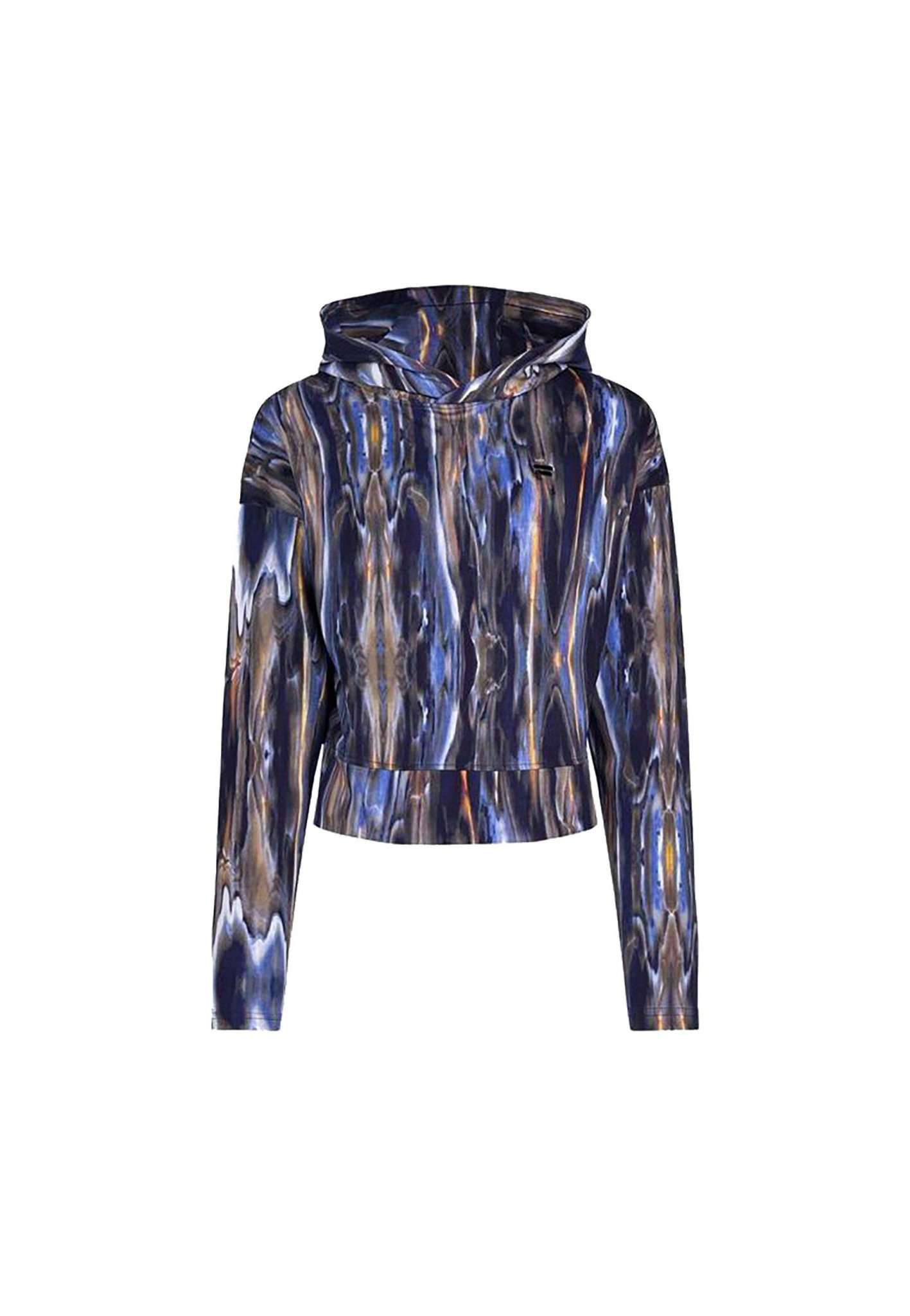 Ceyrat AOP in Blue Melting AOP Kapuzenpullover Fila