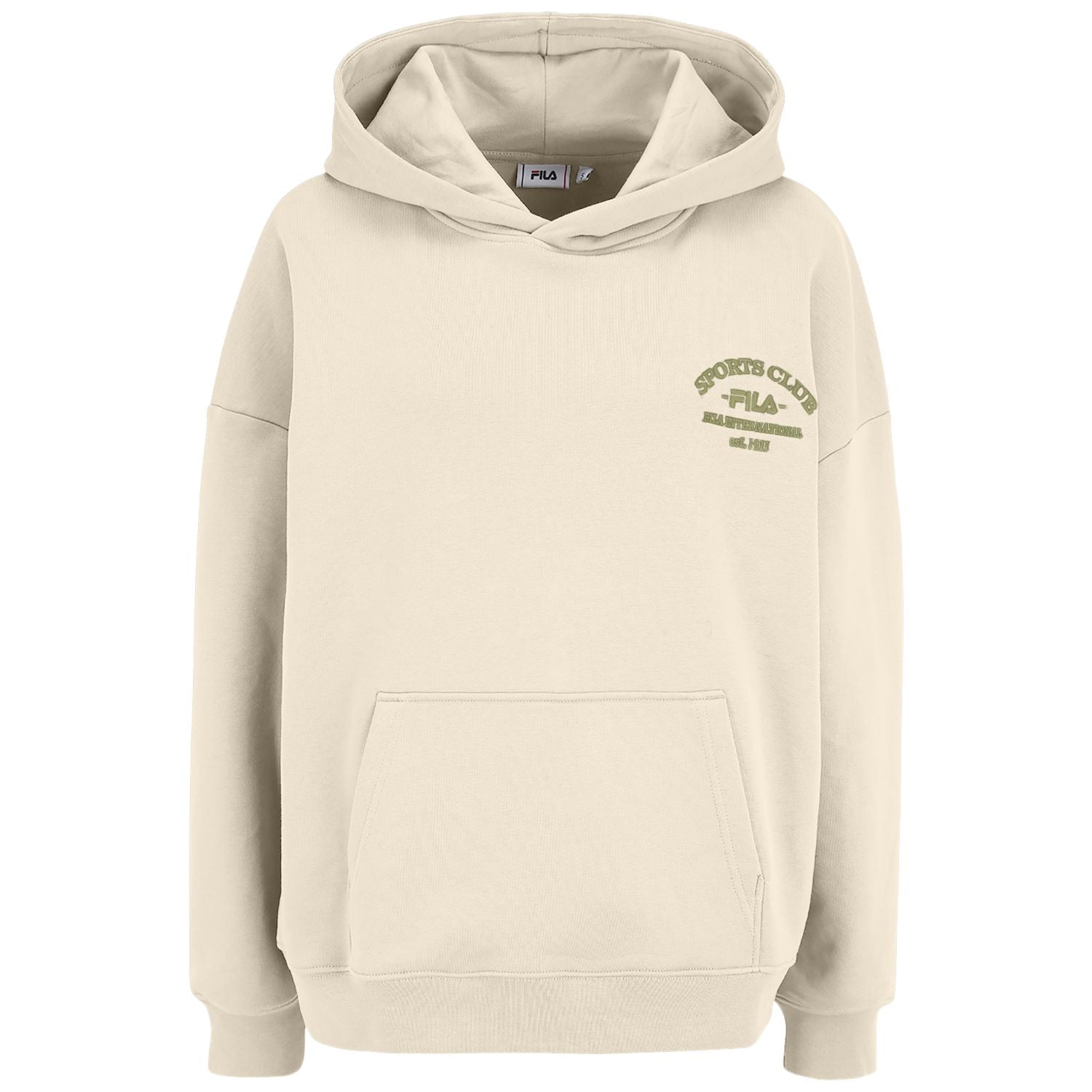 Bitz in Antique White Kapuzenpullover Fila