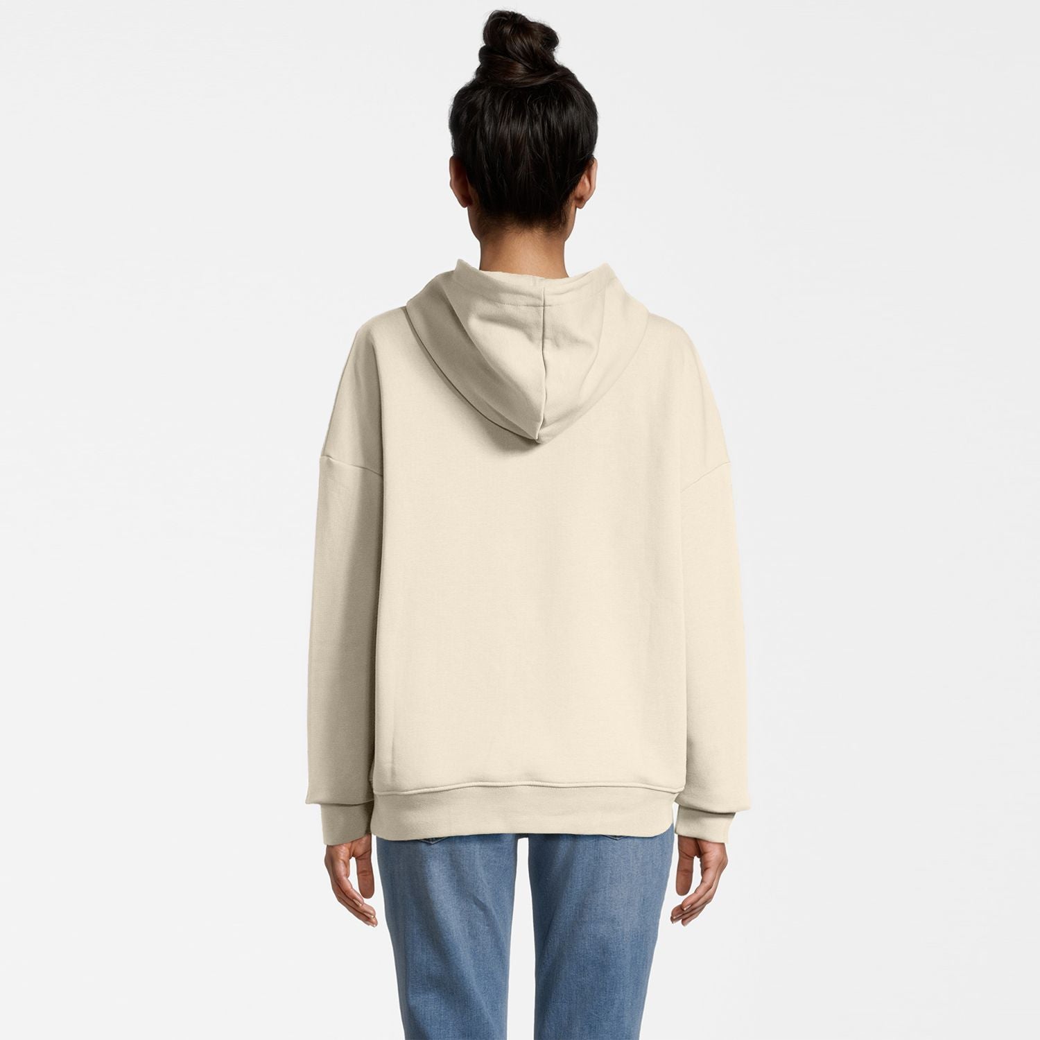 Bitz in Antique White Kapuzenpullover Fila