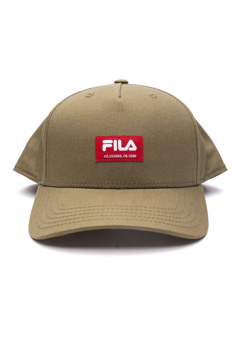 Brighton Coord Label Cap in Burnt Olive Caps Fila