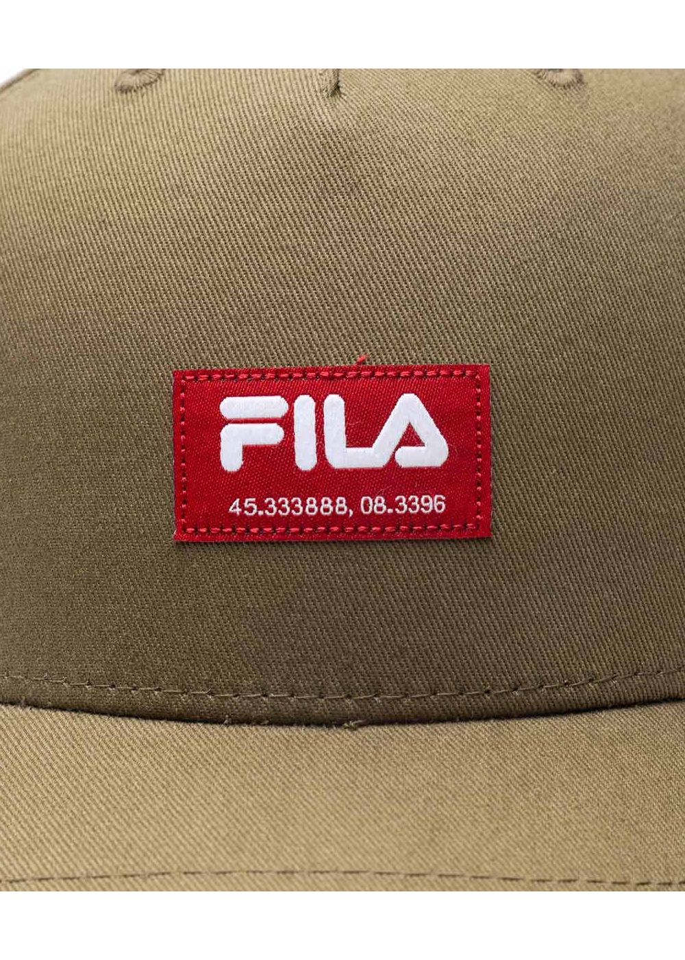 Brighton Coord Label Cap in Burnt Olive Caps Fila