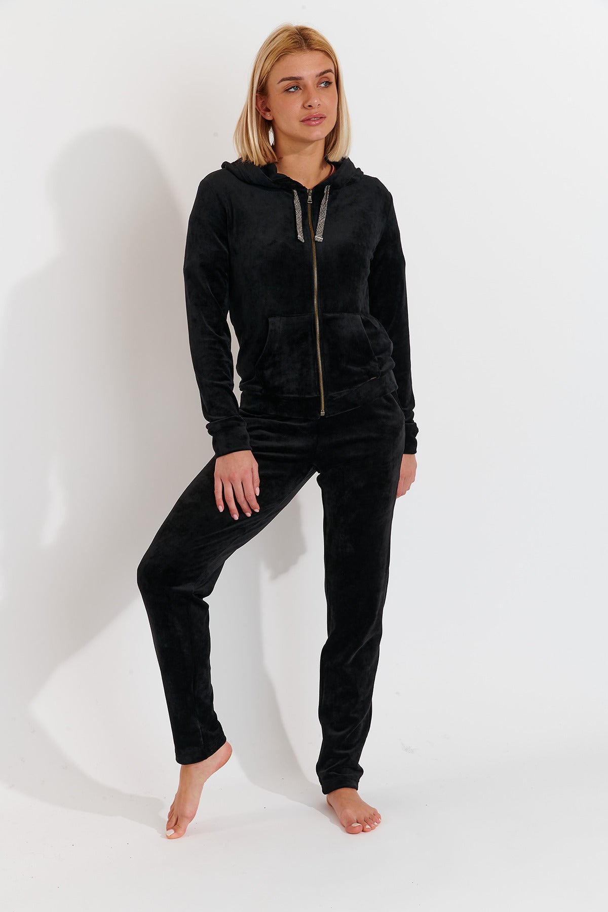 FRESCO-SEALAKE Sweatjacke in Noir Sweatjacken Banana Moon