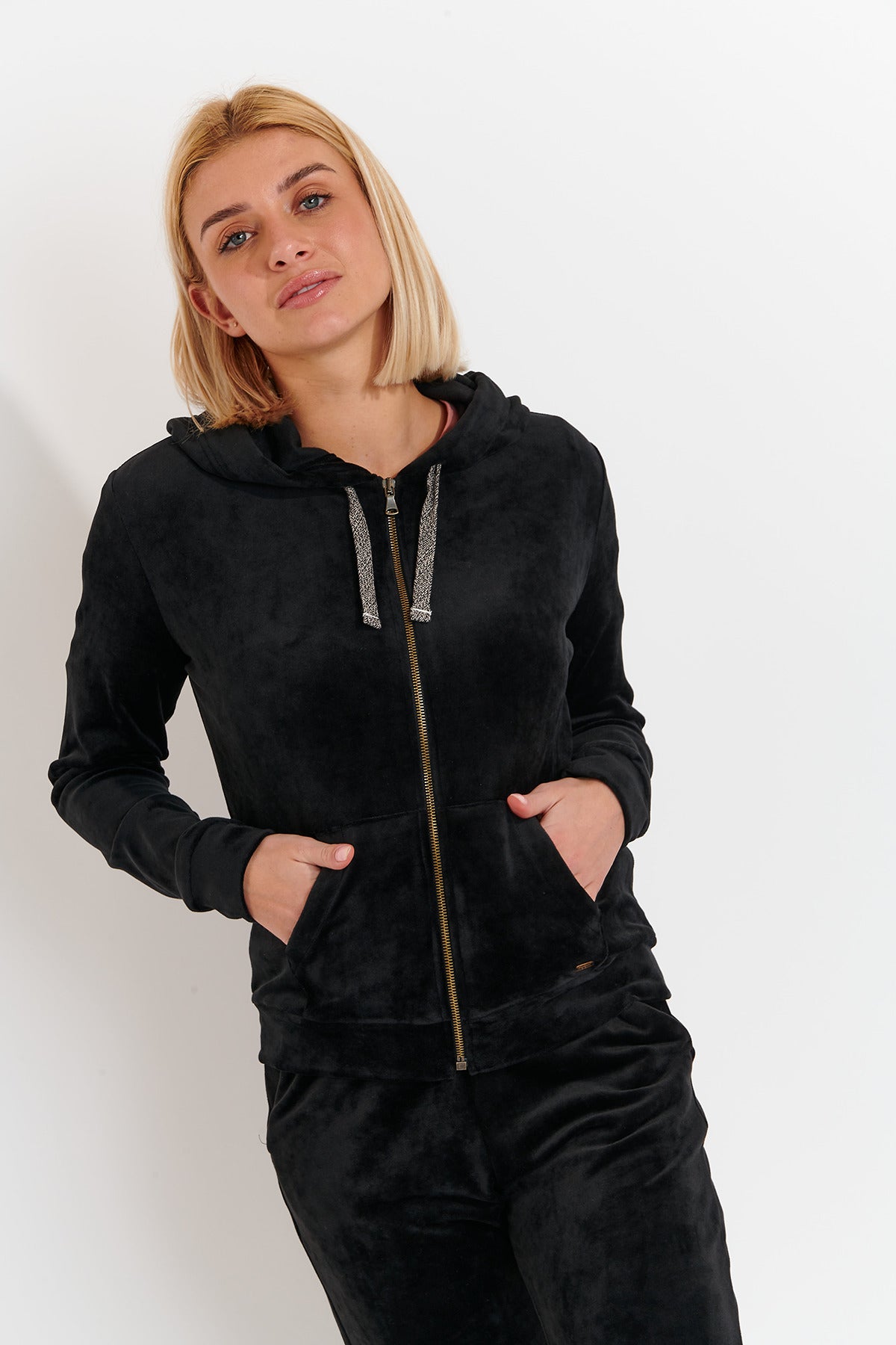 FRESCO-SEALAKE Sweatjacke in Noir Sweatjacken Banana Moon