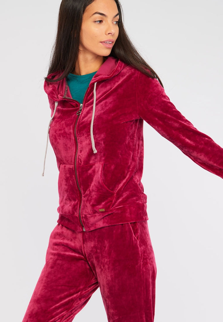 FRESCO-SEALAKE Sweatjacke in Cassis Sweatjacken Banana Moon