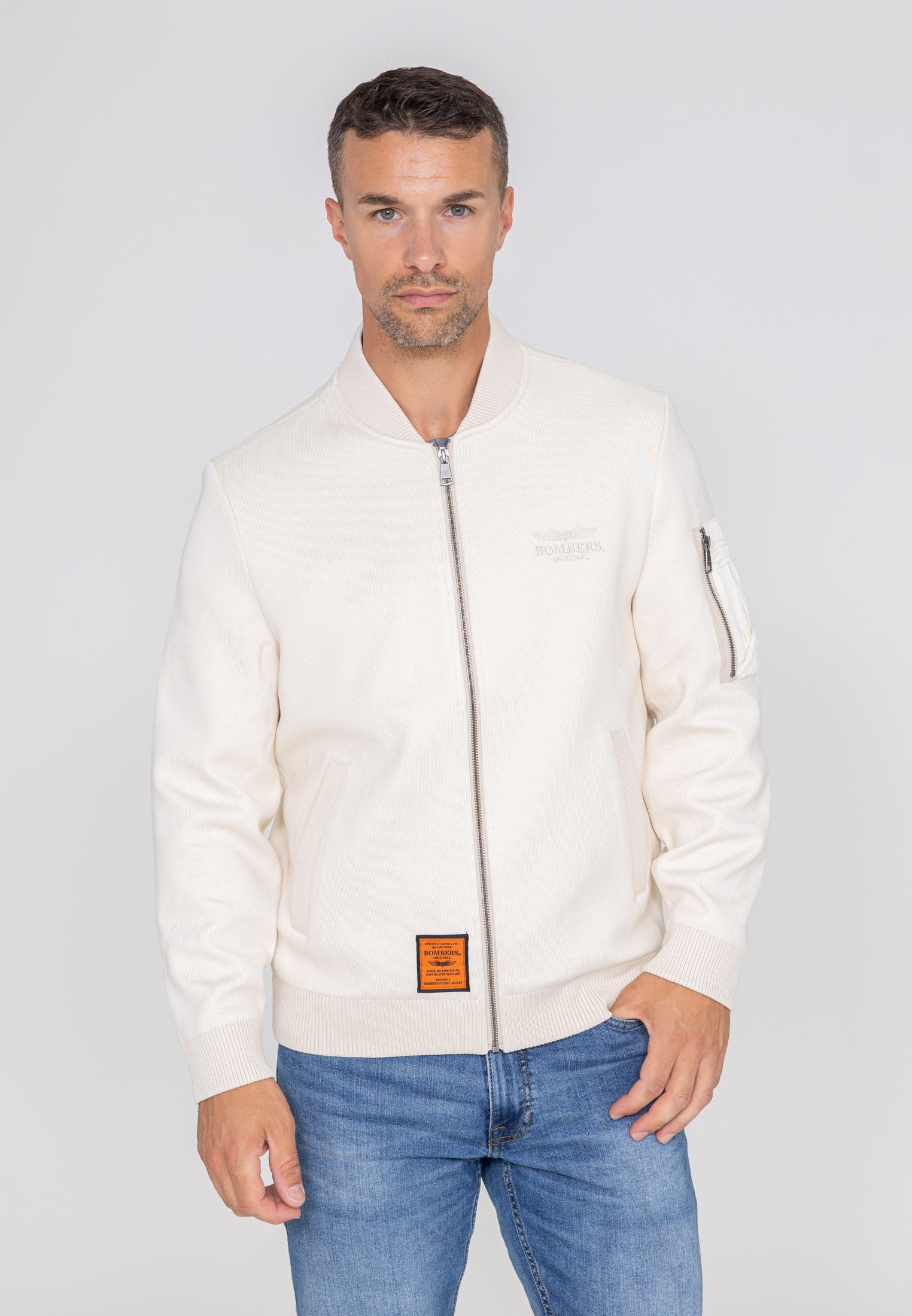 Hays M Bomberjacke in Cream Jacken Bombers Original