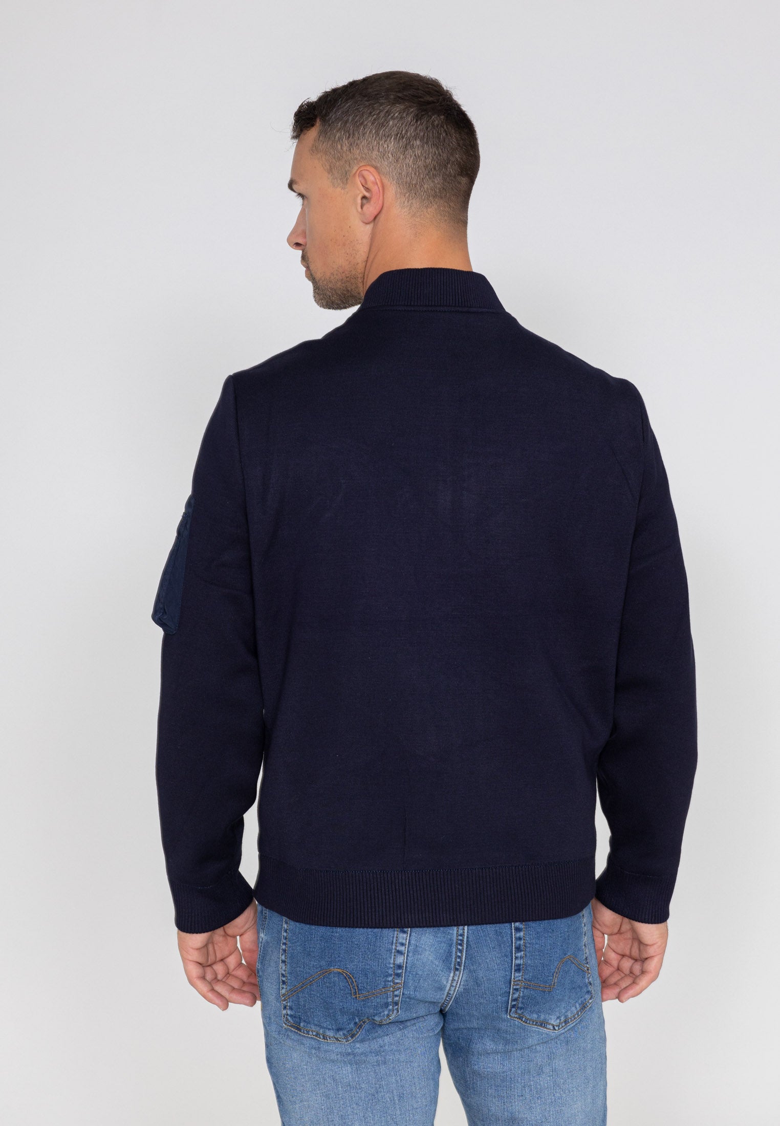 Hays M Bomberjacke in Navy Jacken Bombers Original