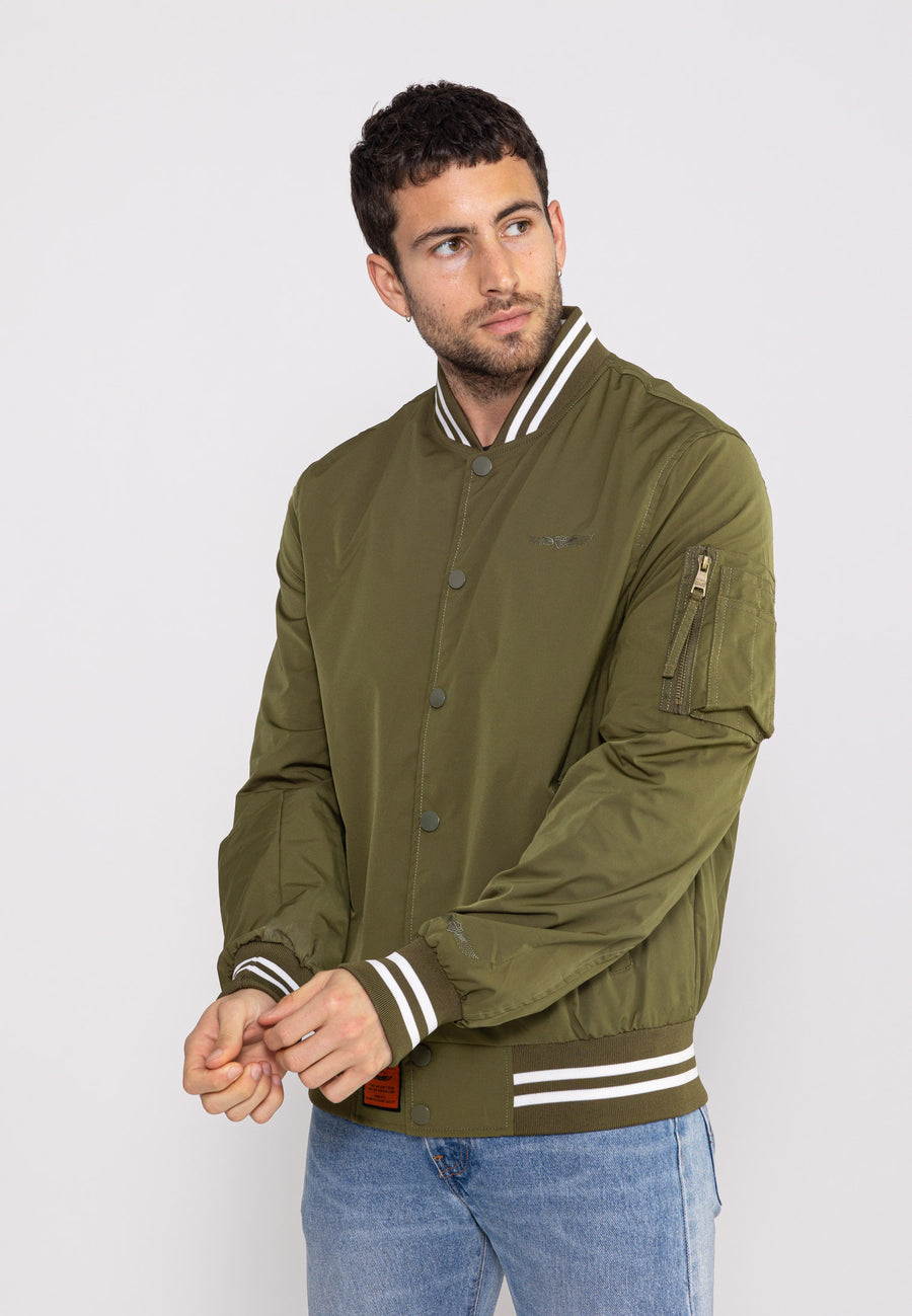 Hiller M Bomberjacke in Kaki Jacken Bombers Original