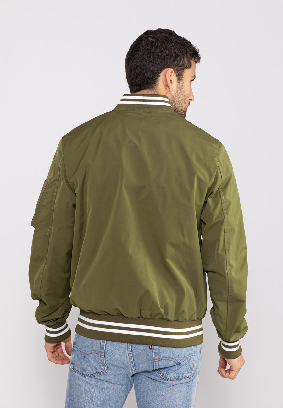 Hiller M Bomberjacke in Kaki Jacken Bombers Original