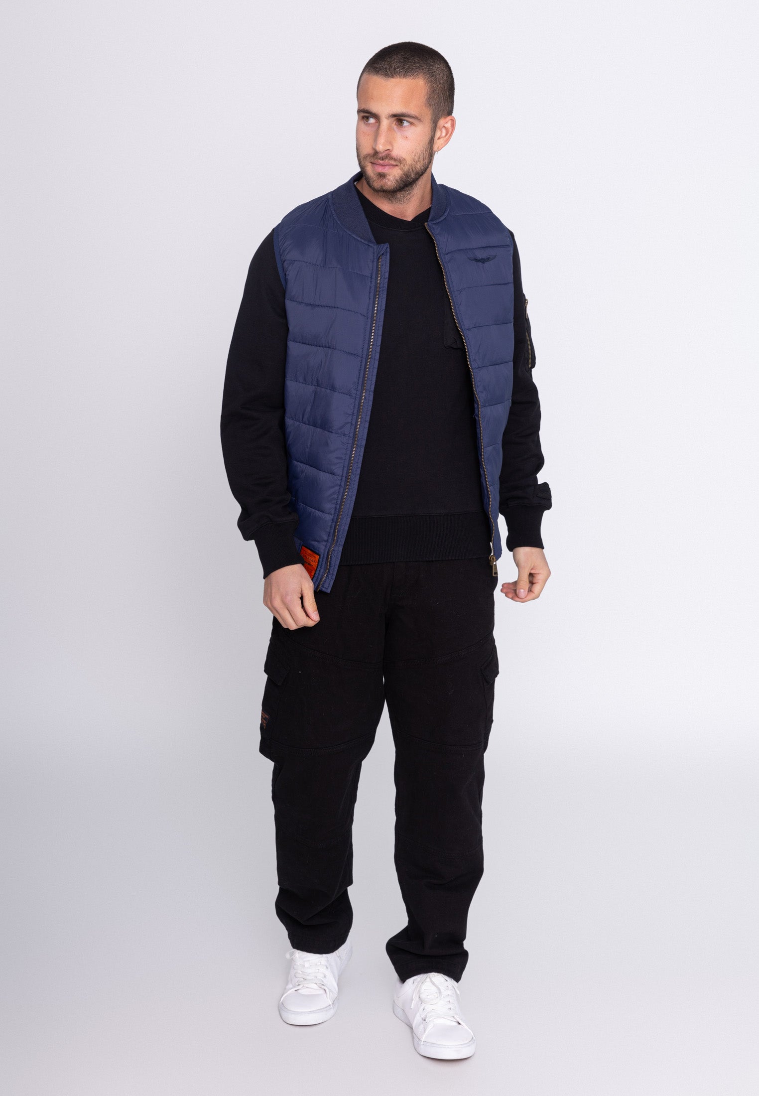 Houston M Steppweste in Navy Jacken Bombers Original