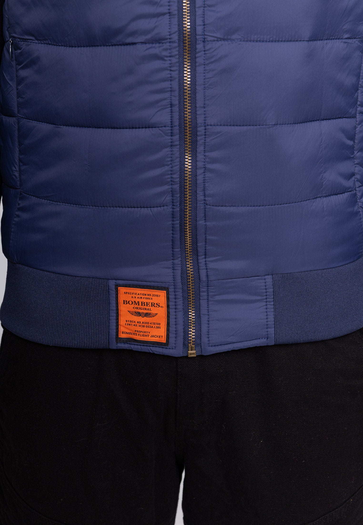 Houston M Steppweste in Navy Jacken Bombers Original