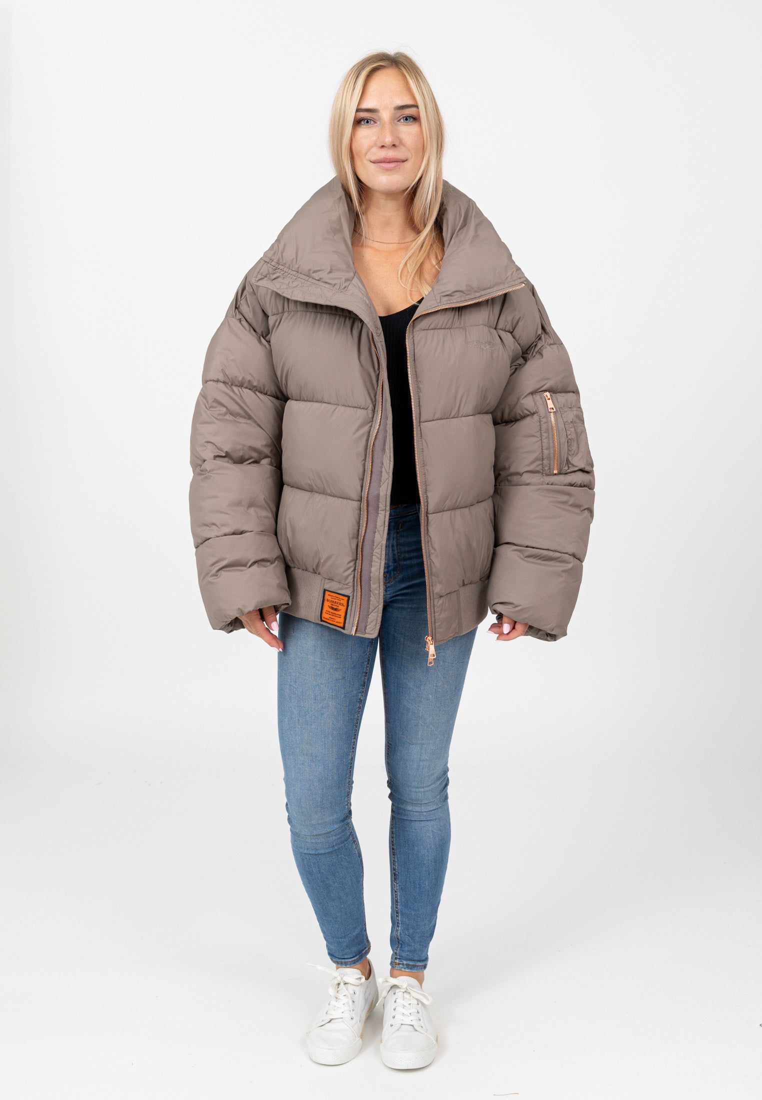 Hill-W in Taupe Jacken Bombers Original