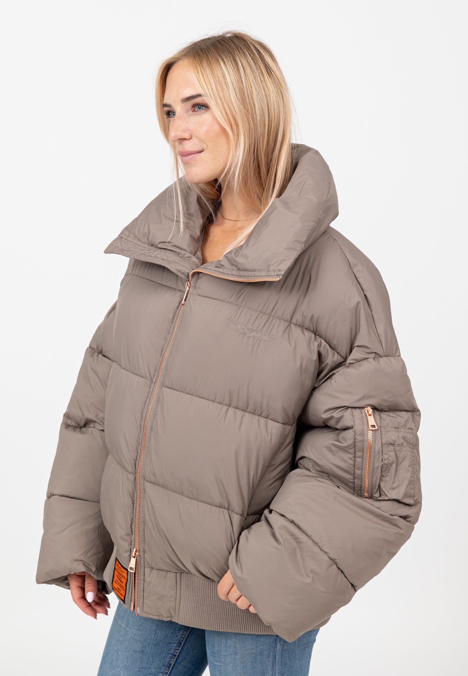 Hill-W in Taupe Jacken Bombers Original