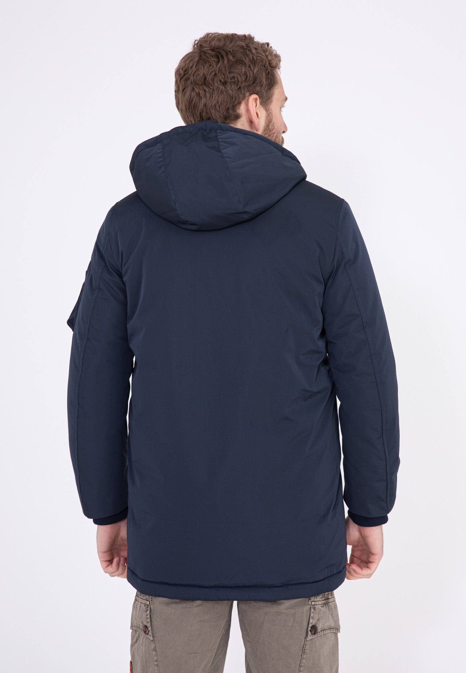 Iowa M Daunenjacke in Navy Jacken Bombers Original