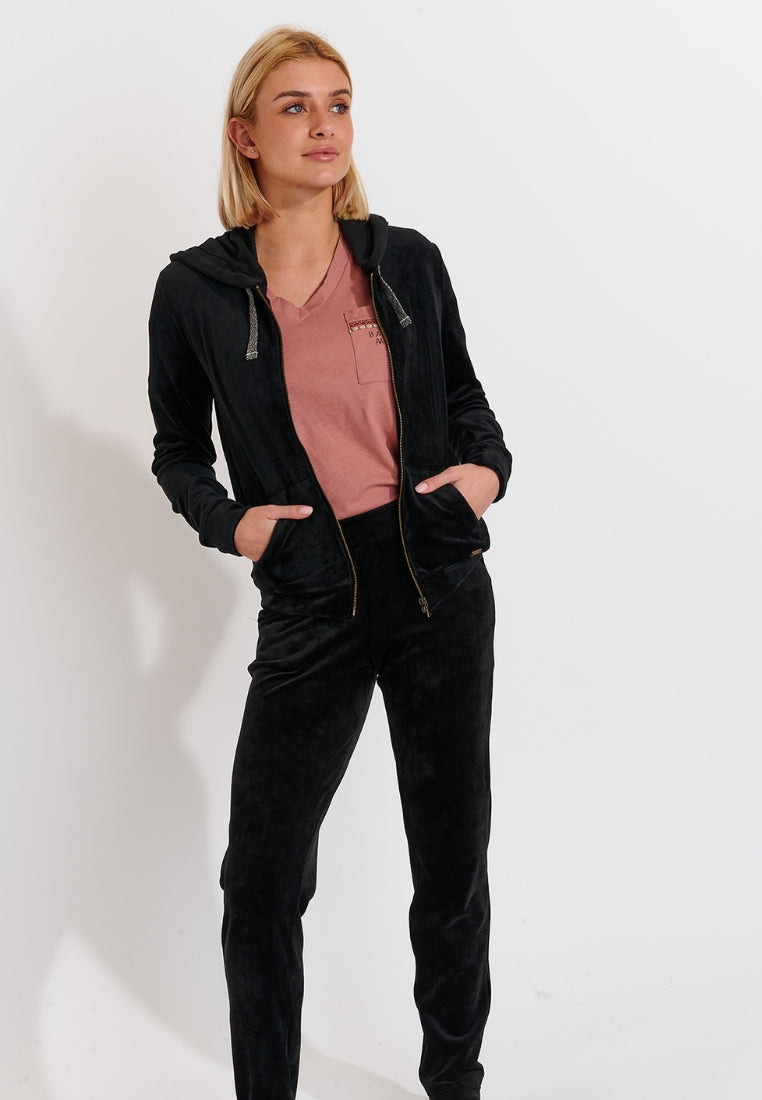 KEENAN-SEALAKE Jogginghose in Noir Hosen Banana Moon