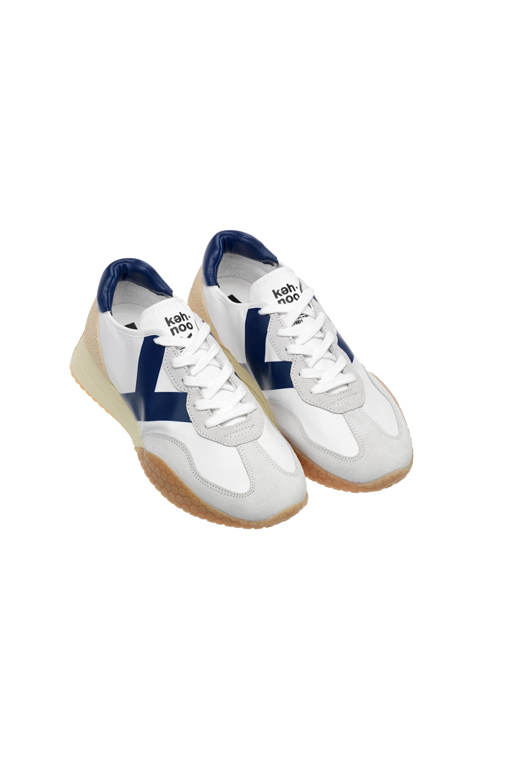 Ambassador in White/Navy Sneakers Keh-Noo   