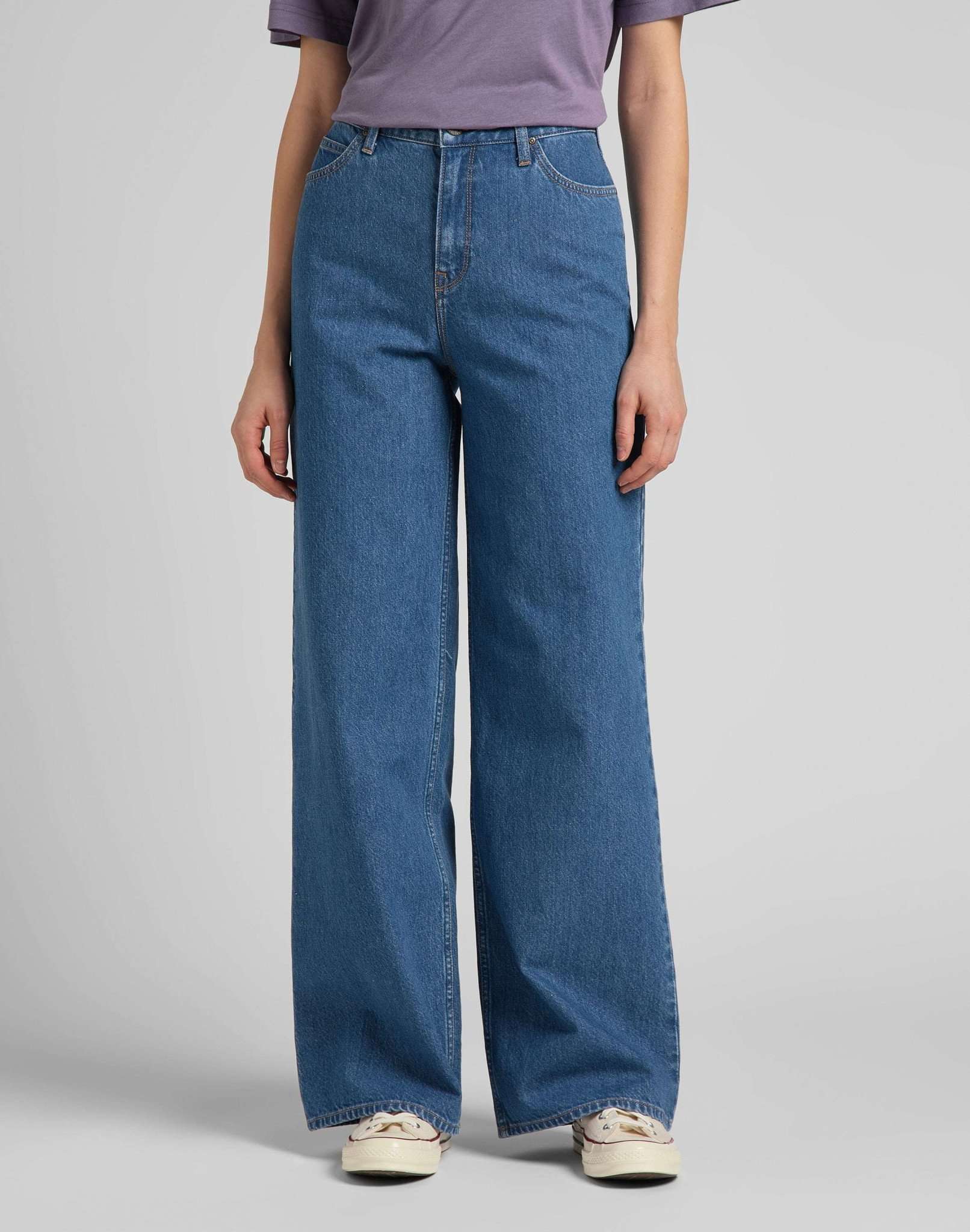 Stella A Line in Stonewash Ava Jeans Lee   